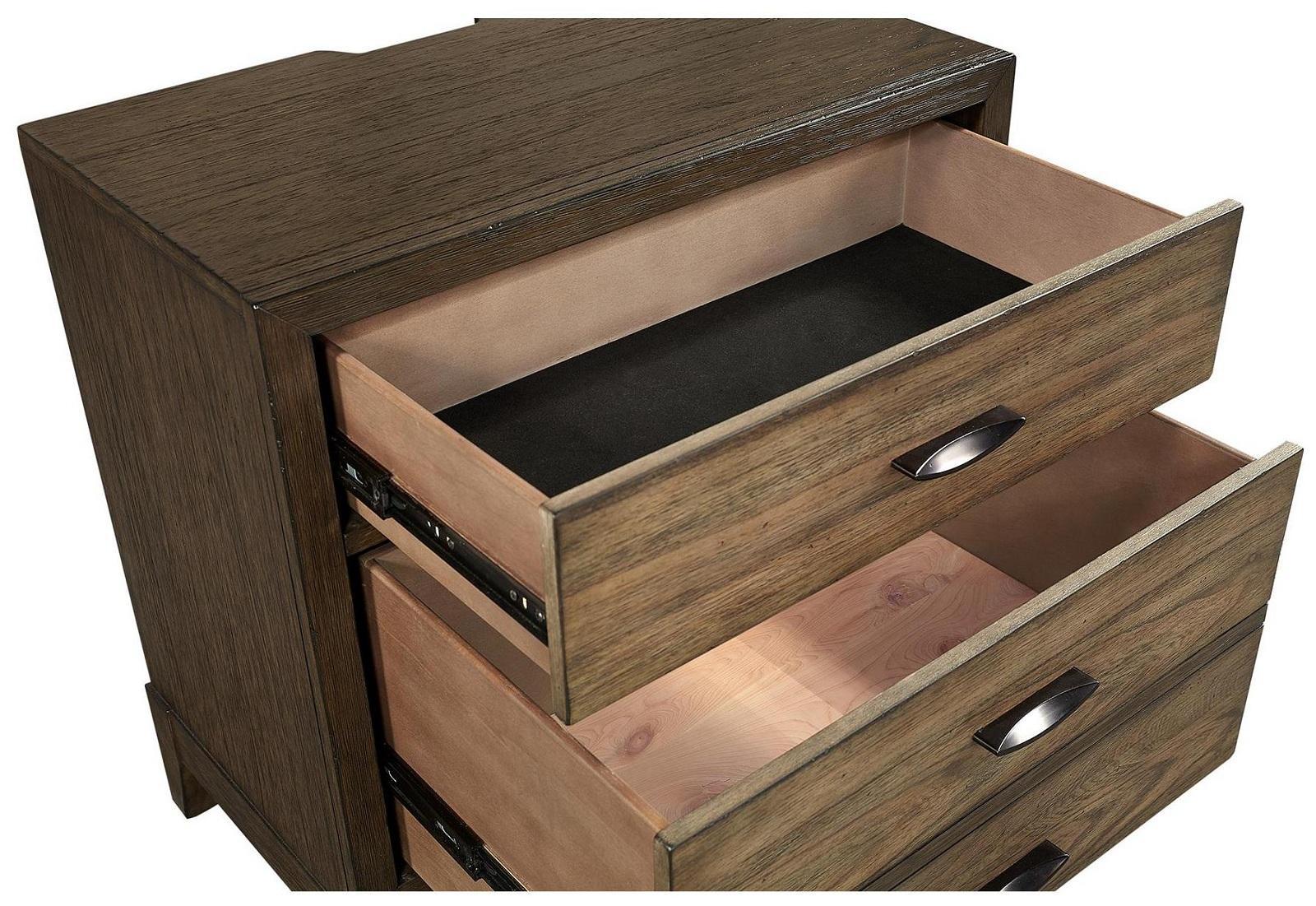 Aspenhome Westlake 3 Drawer Nightstand in Portobello - Image 2