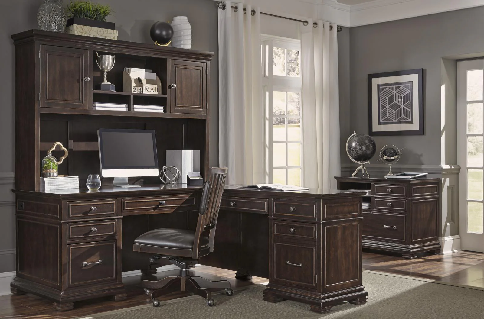 Aspenhome Weston Office Chair in Brown - Image 2