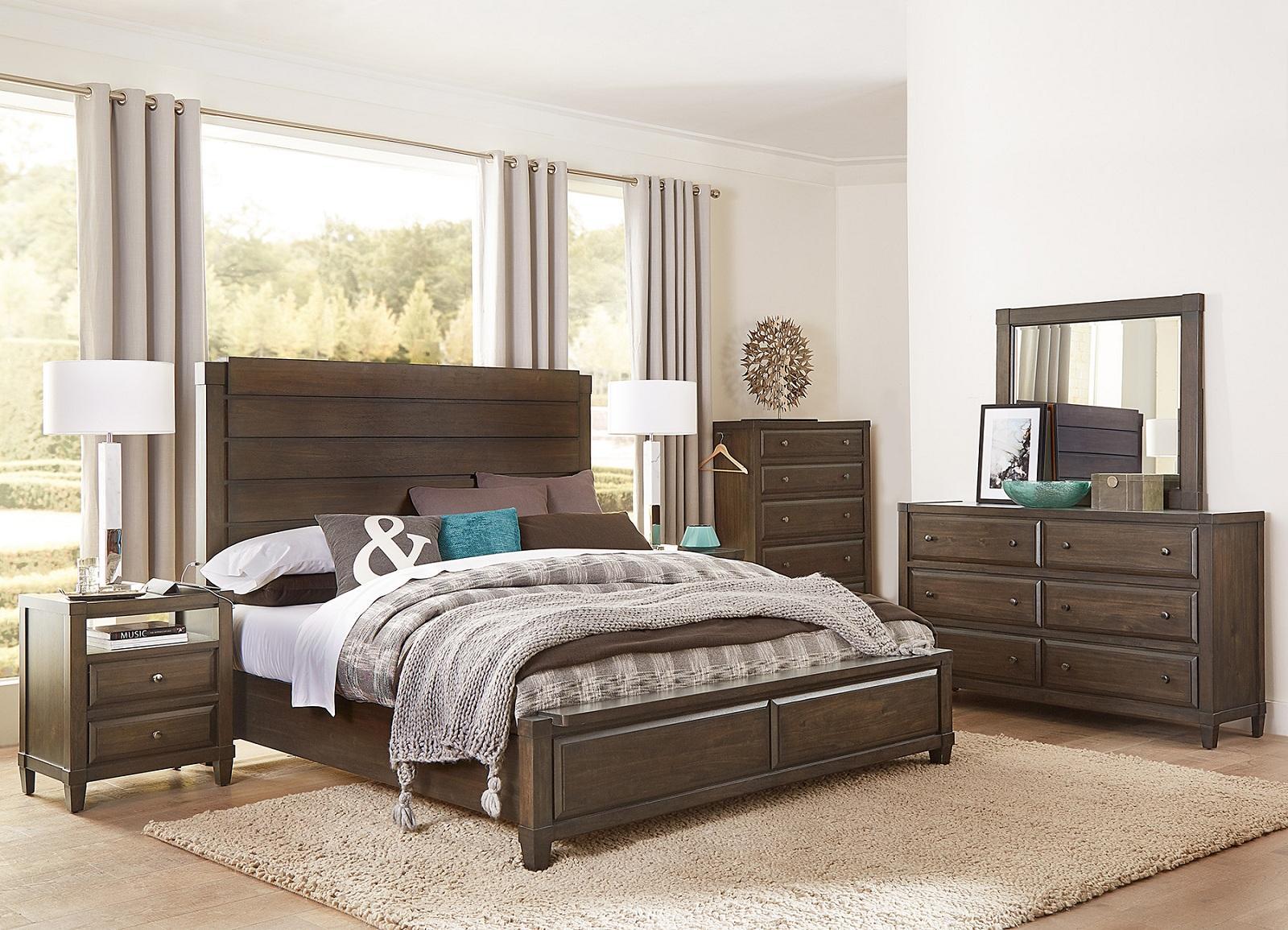 Asphenhome Easton 6 Drawer Dresser in Burnt Umber - Image 4