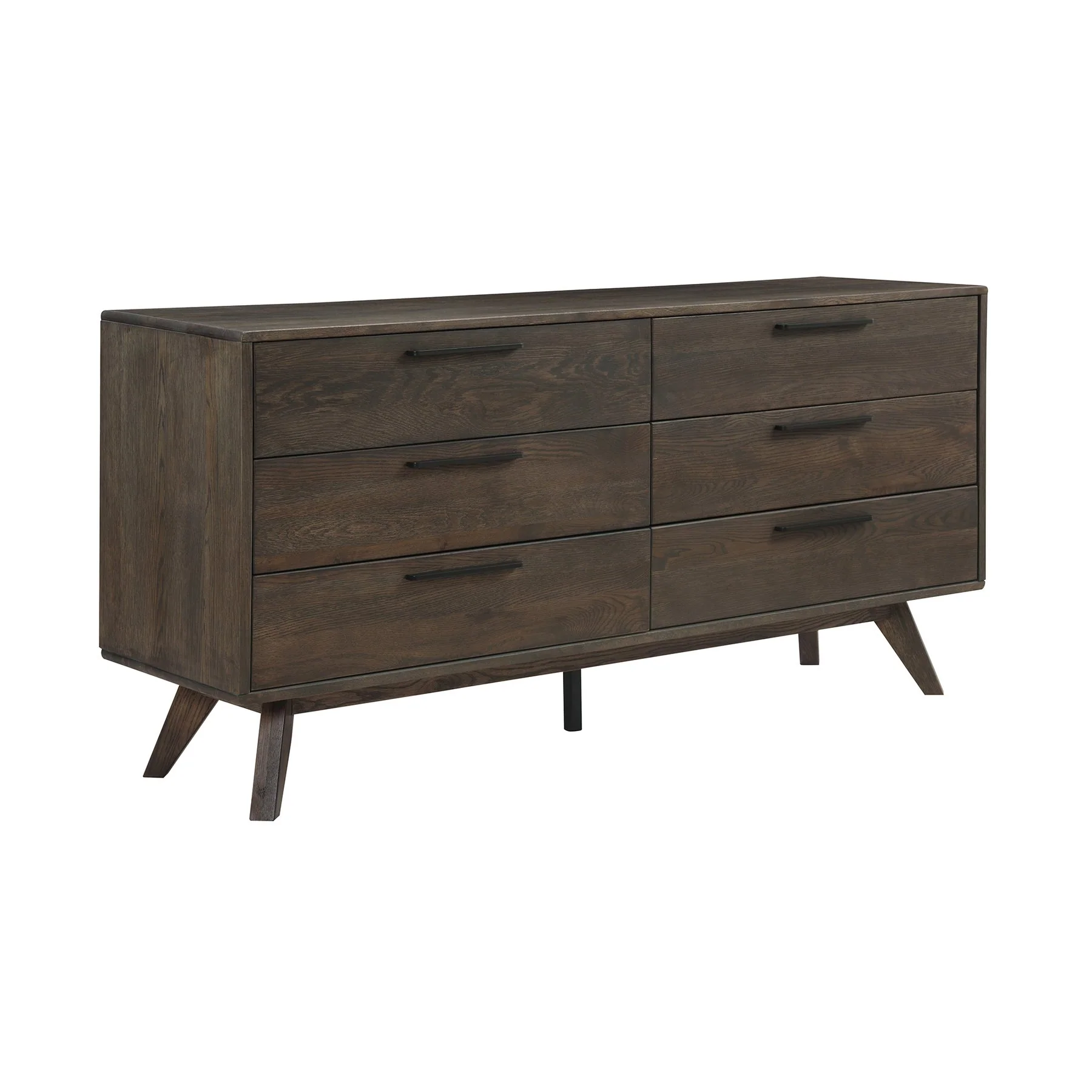 Astoria Oak Dresser for Bedroom with 6 Drawers - Image 2