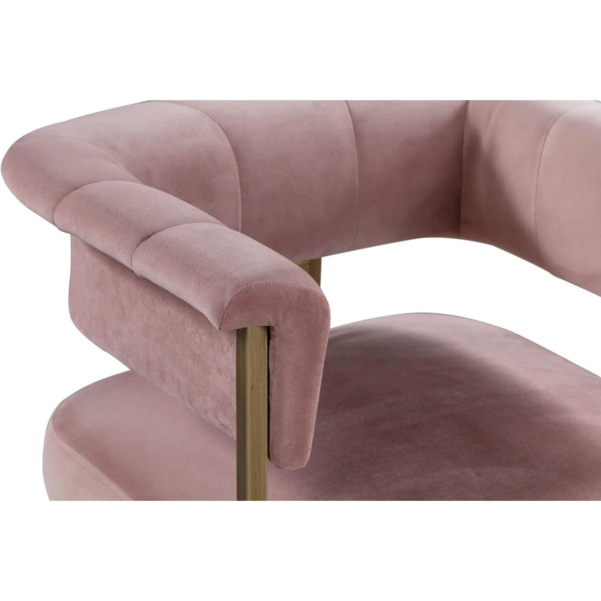 Astrid Blush Velvet Counter Stool - Image 6
