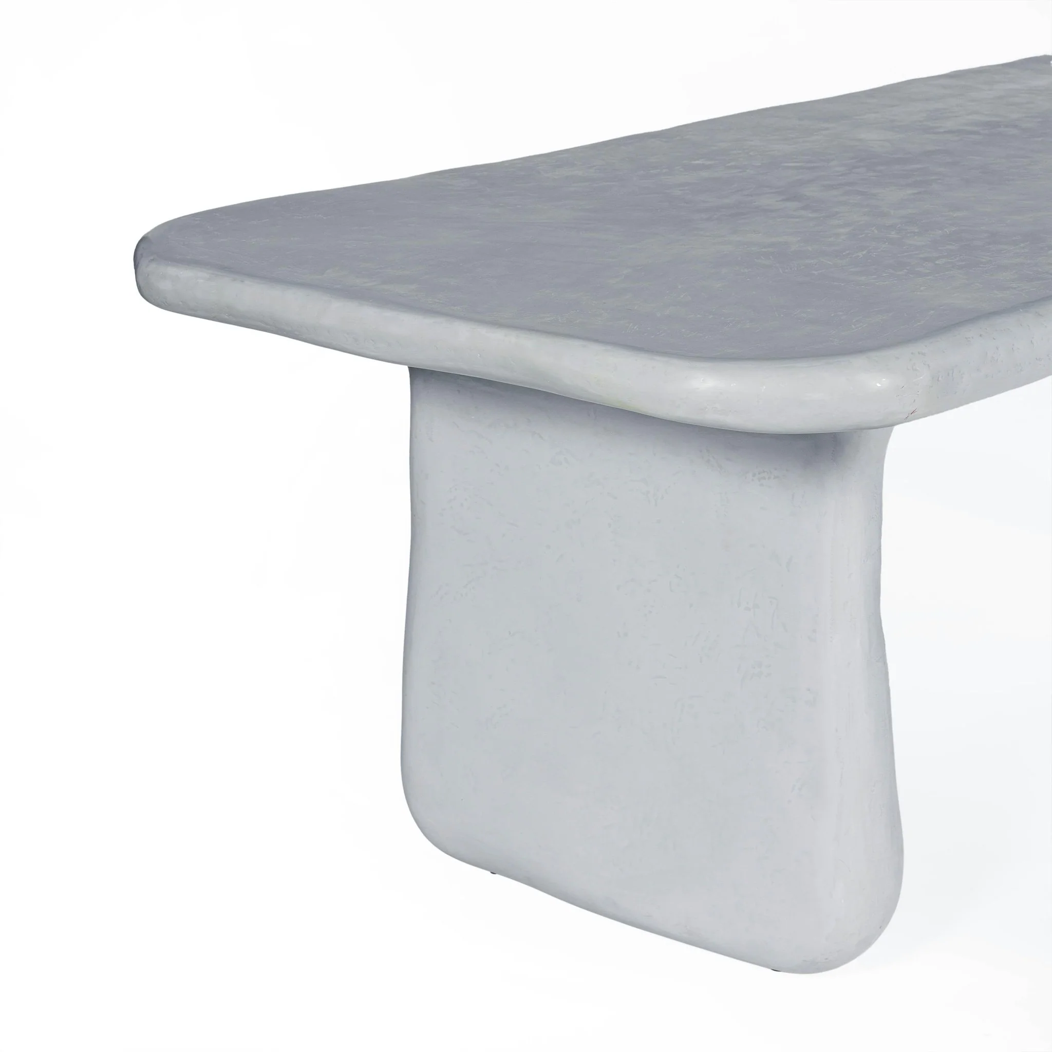 Athen Grey Faux Stone Dining Table - Image 4