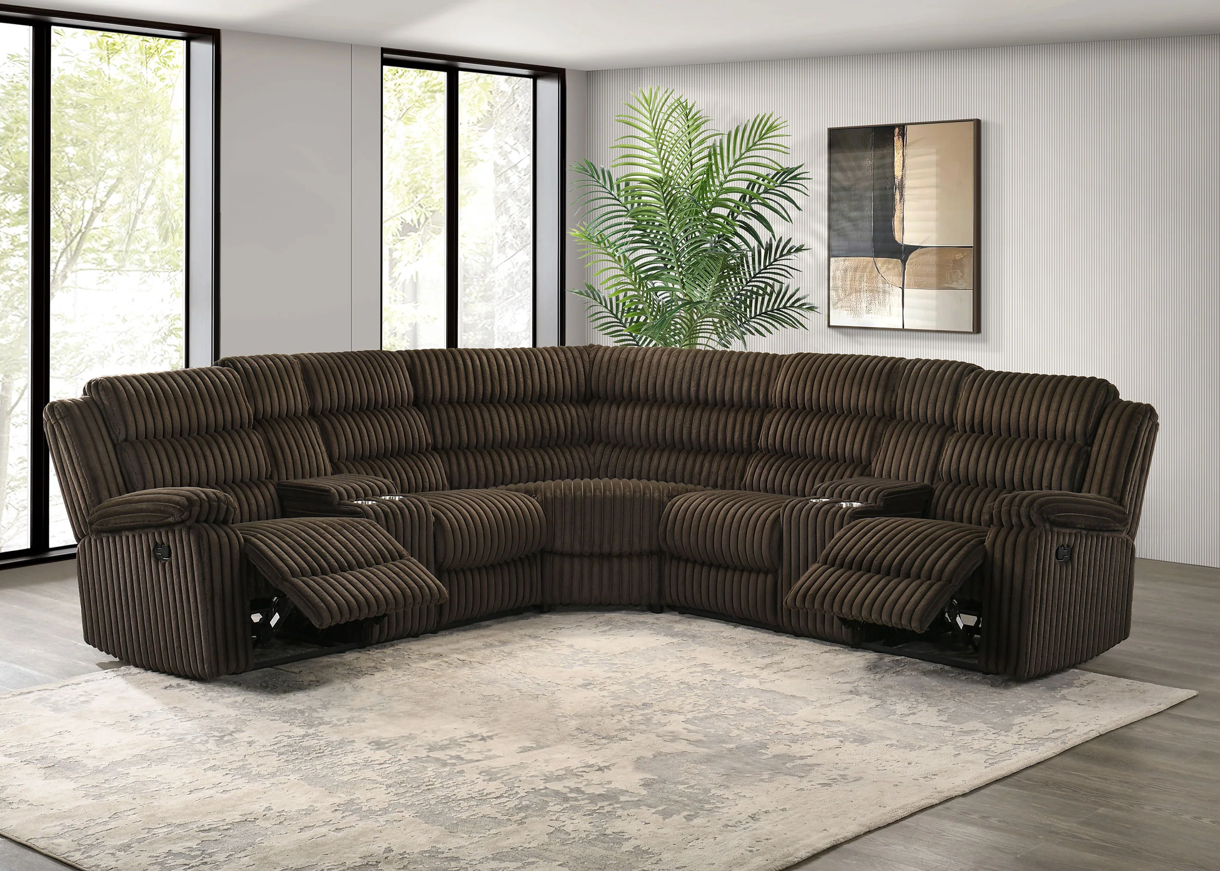 Atkinson Reclining Sectional Sofa - Image 3