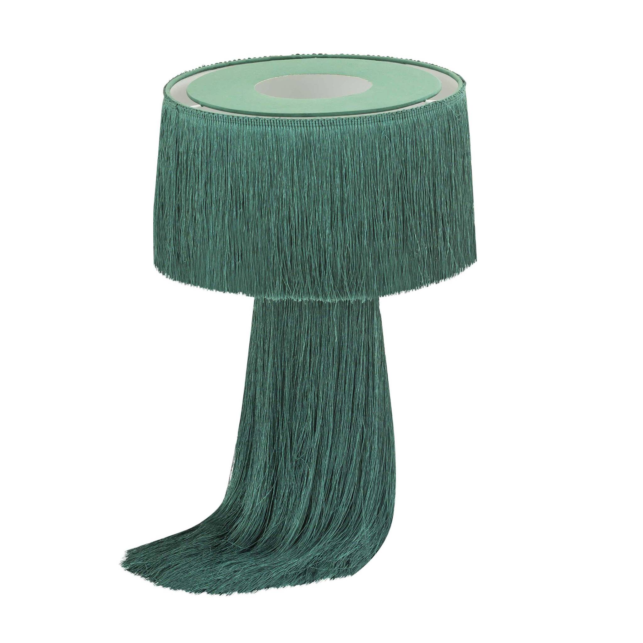 Atolla Emerald Tassel Table Lamp - Image 4