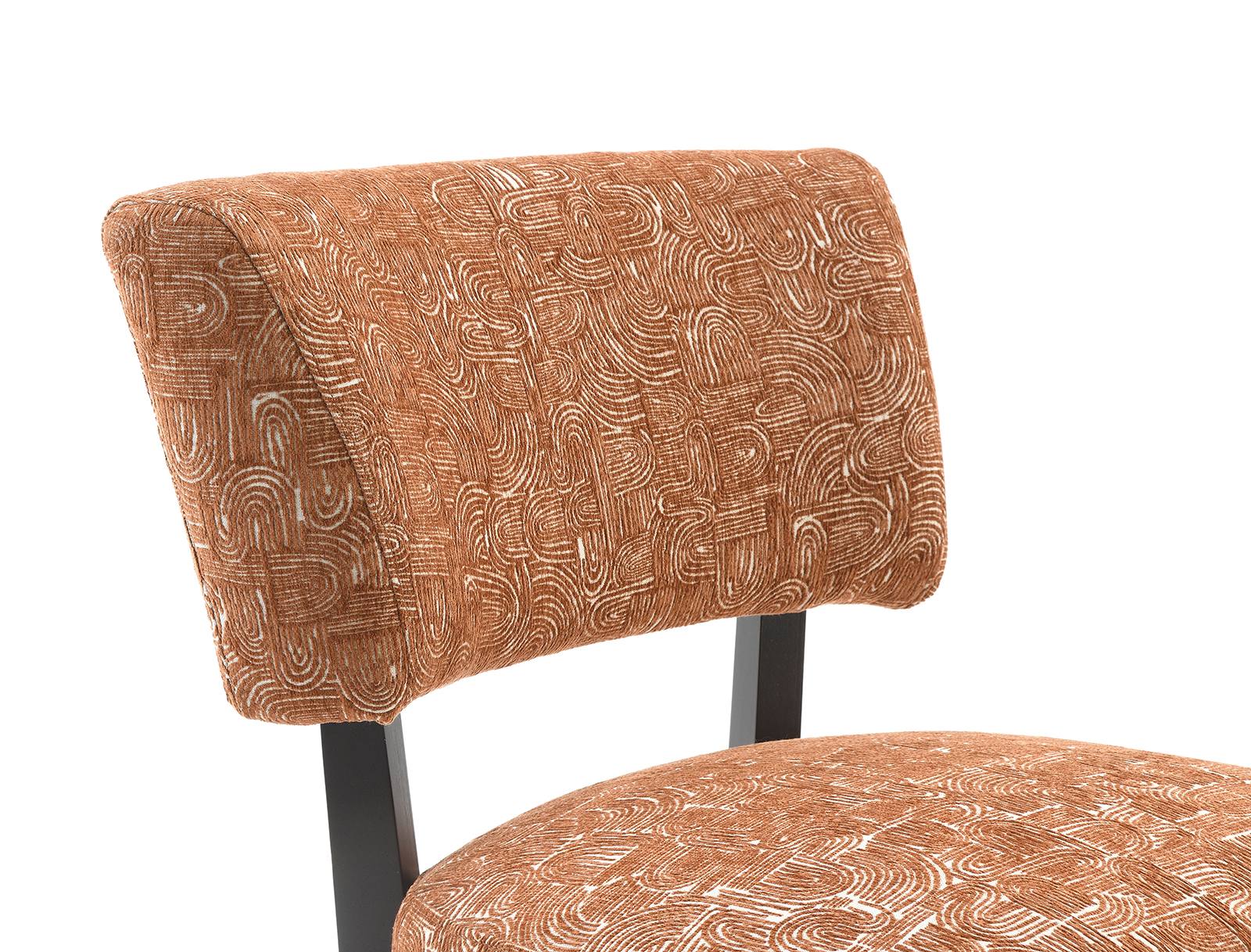 Aveni Accent Chair, Rustic Orange - Image 5