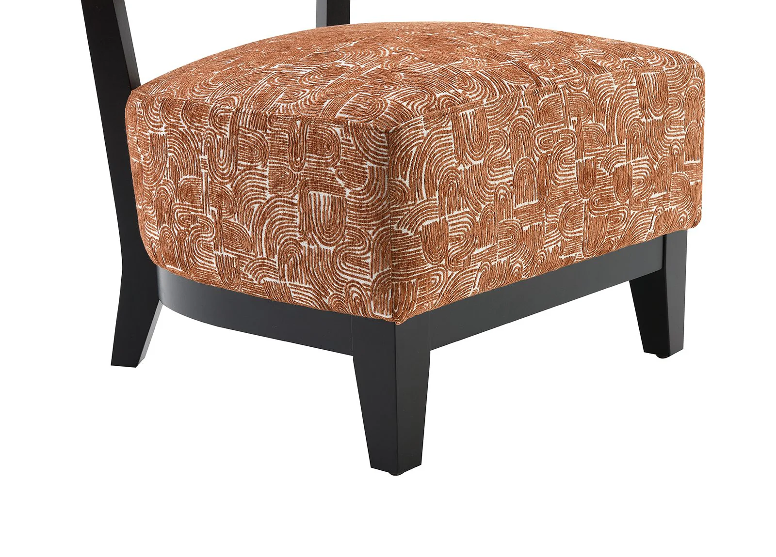 Aveni Accent Chair, Rustic Orange - Image 6