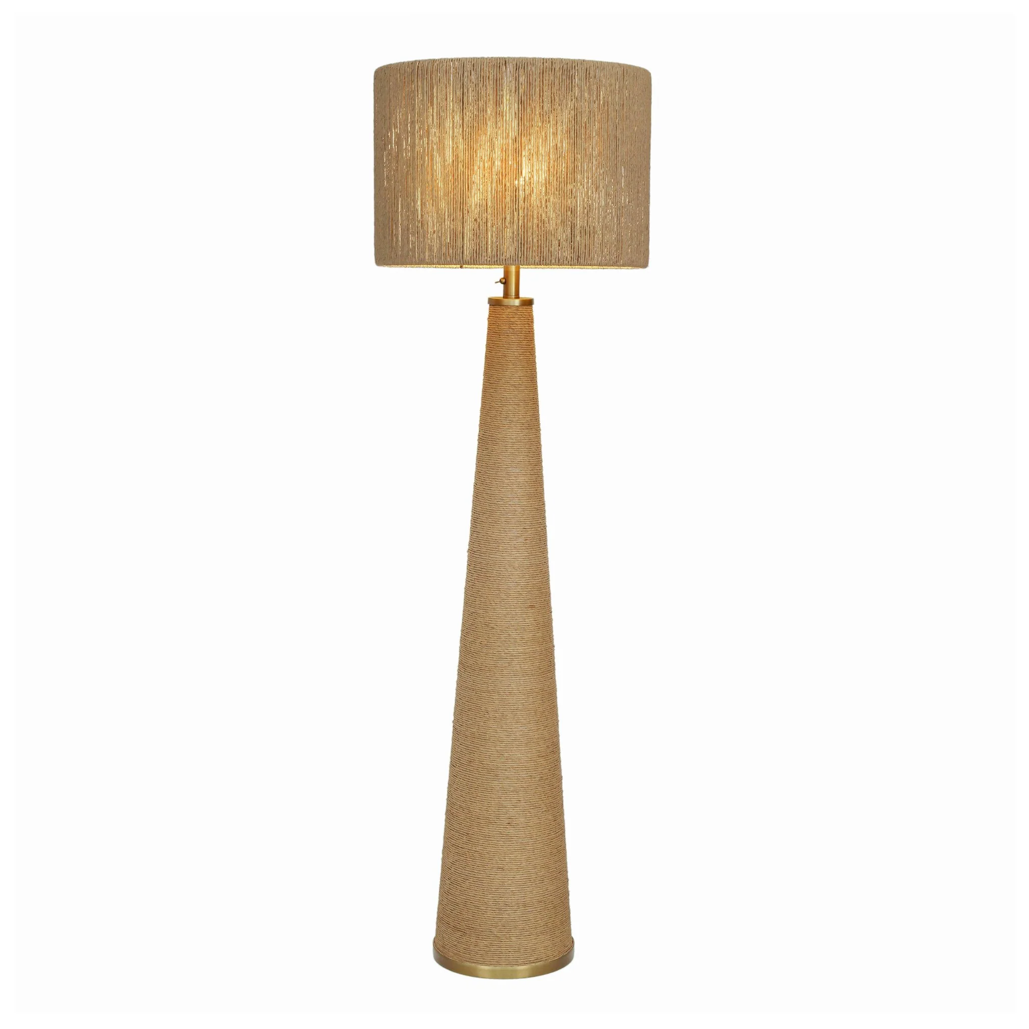 Aya Natural Jute Floor Lamp - Image 2