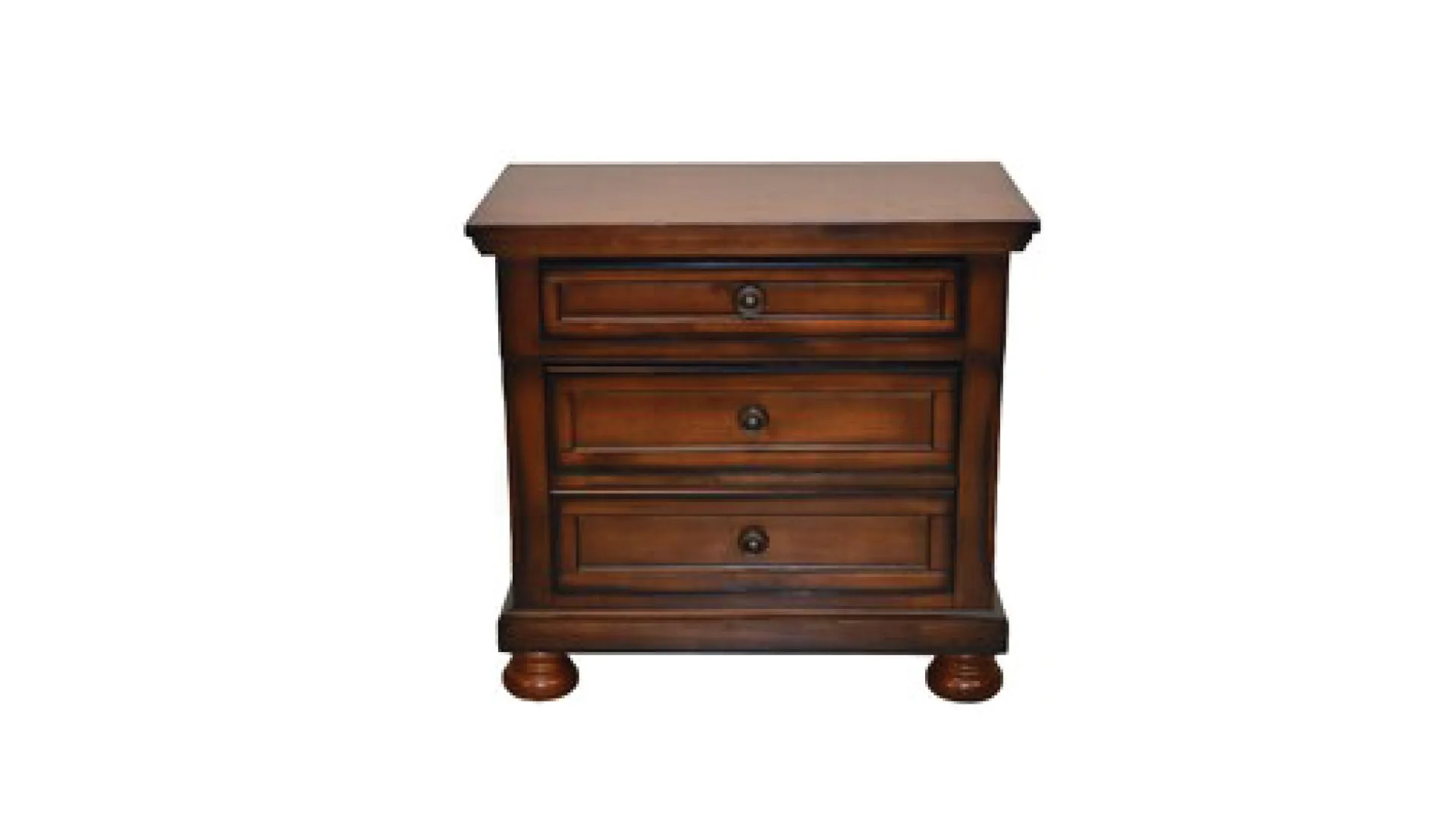 Baltimore 4 Pc Queen Bed Dark Walnut - Image 14
