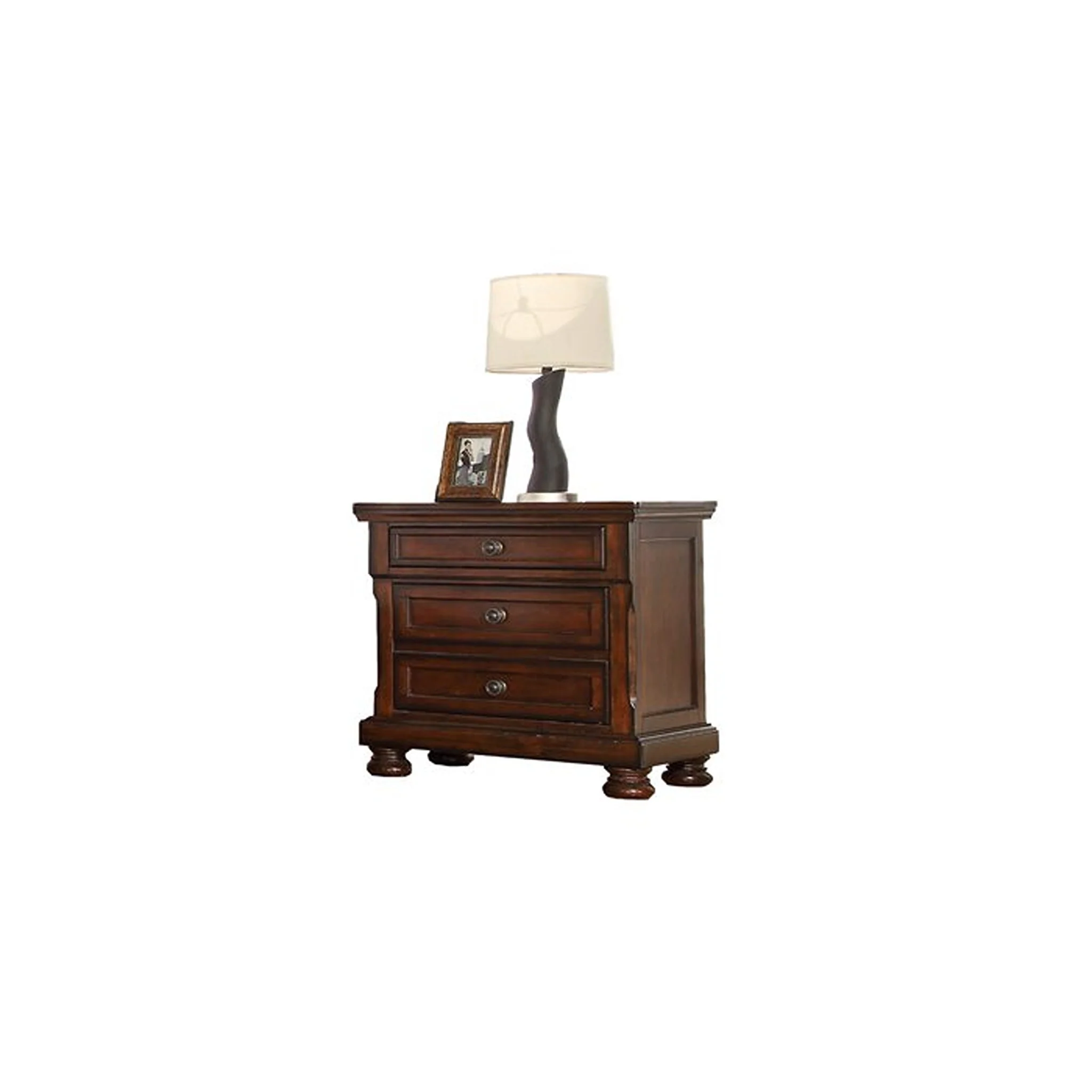 Baltimore 5 Pc king Bed Dark Walnut - Image 16