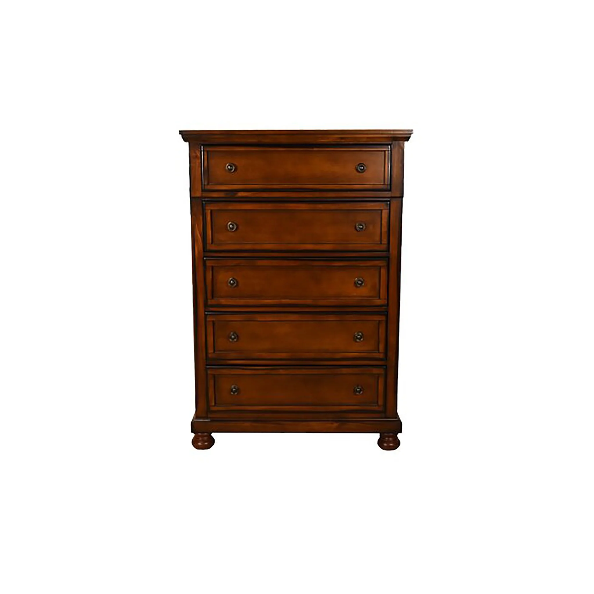 Baltimore 5 Pc Queen Bed Dark Walnut - Image 17