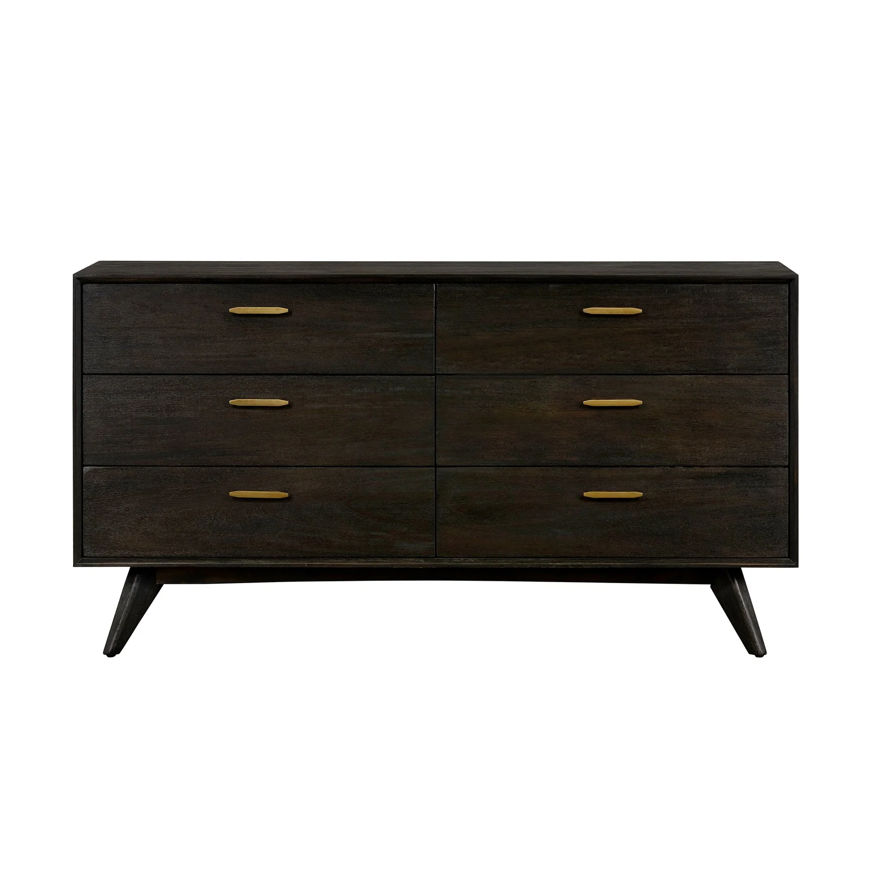 Baly 4 Piece Acacia King Loft Bedroom Set with Dresser and Nightstands - Image 6
