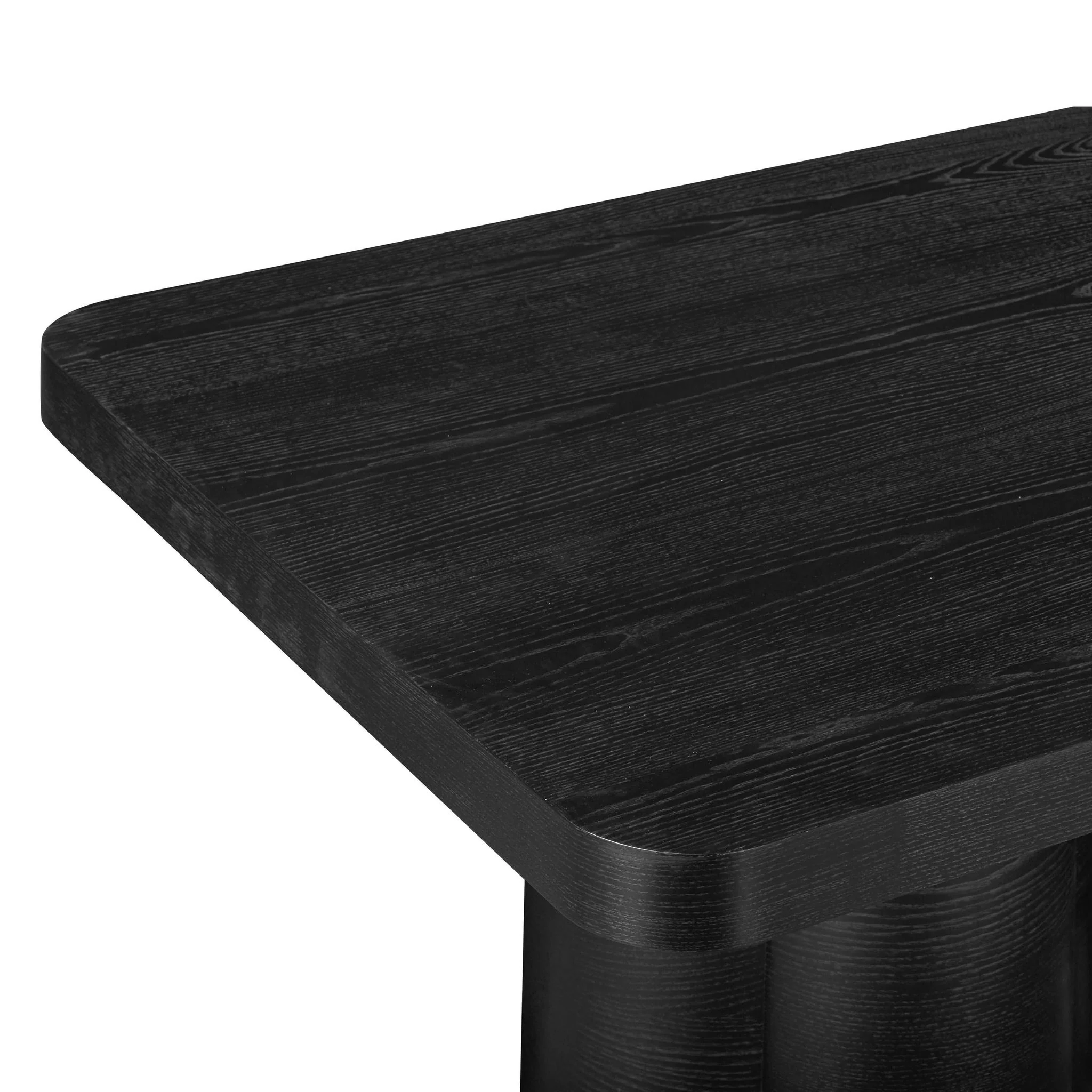 Bambi Black Ash Dining Table - Image 5
