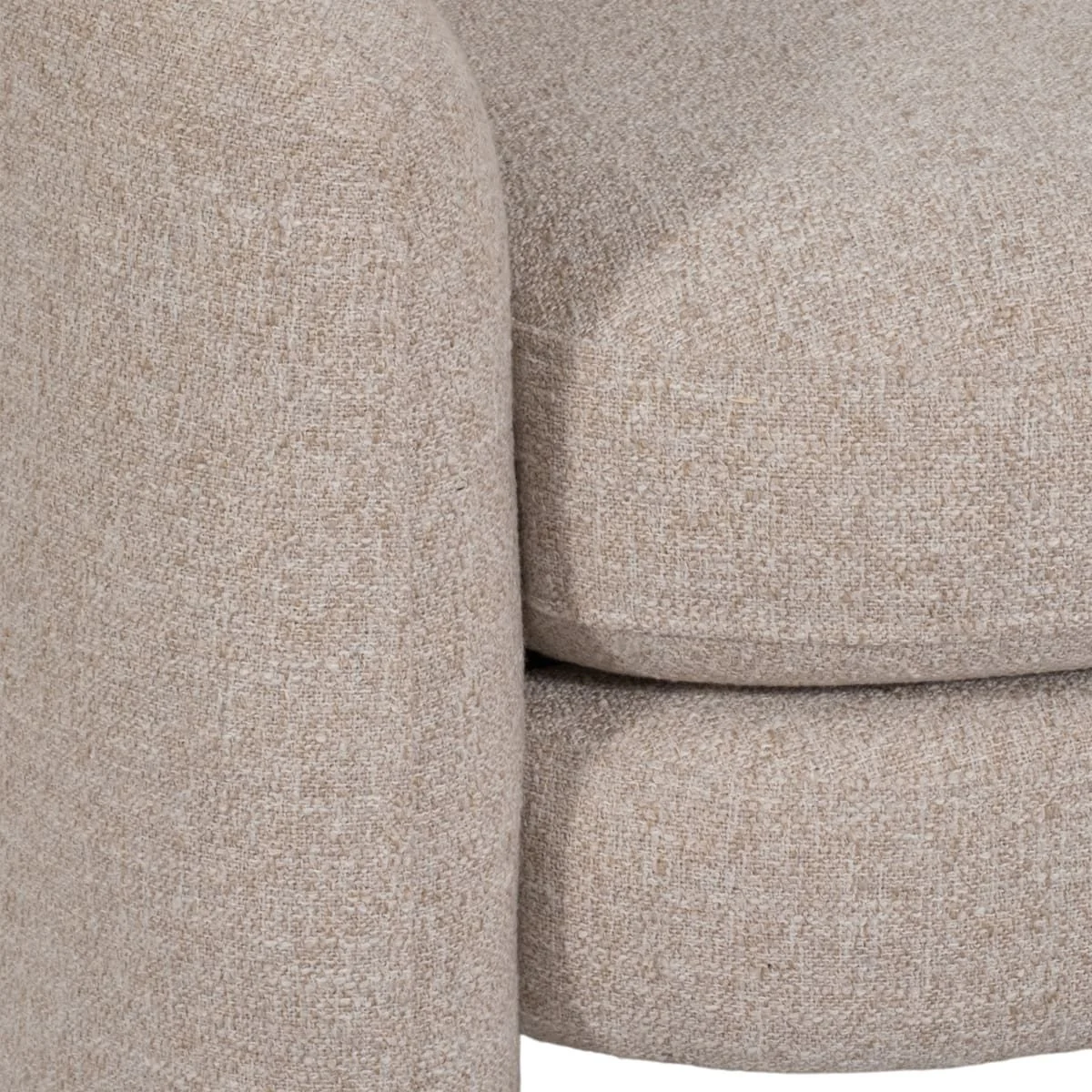 Barrel Arm Chair, Beige - Image 6