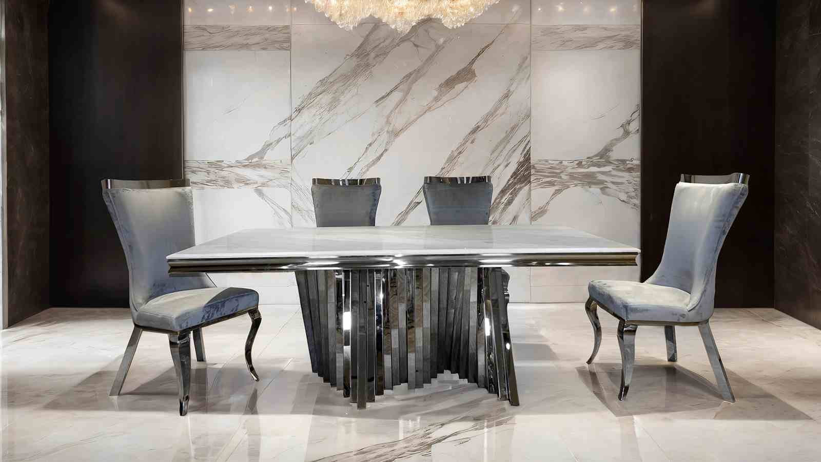 Basilicata 7 Pc. Dining Table Set - Image 2