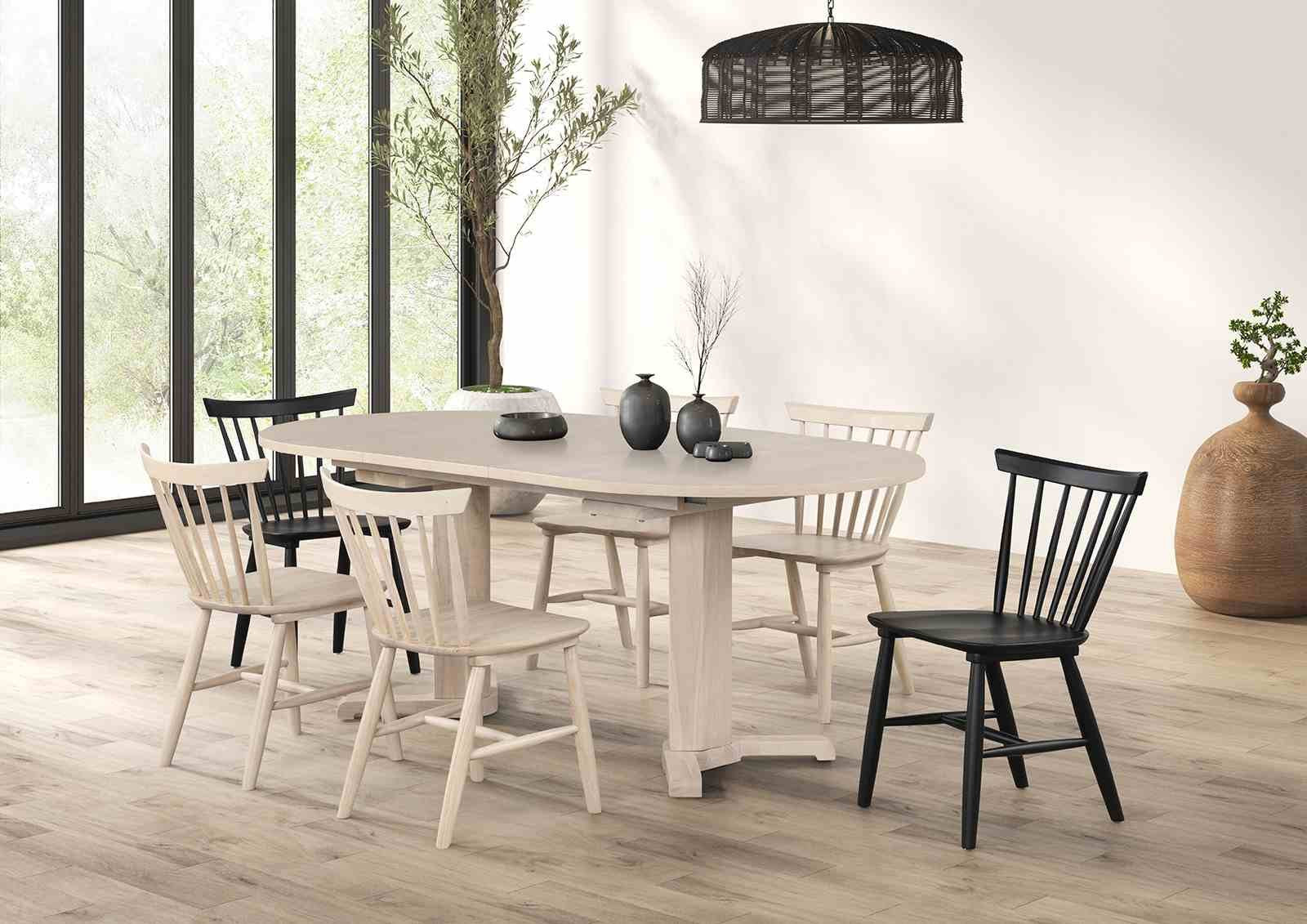 Beale Side Chair (2/CTN), White Oak - Image 2