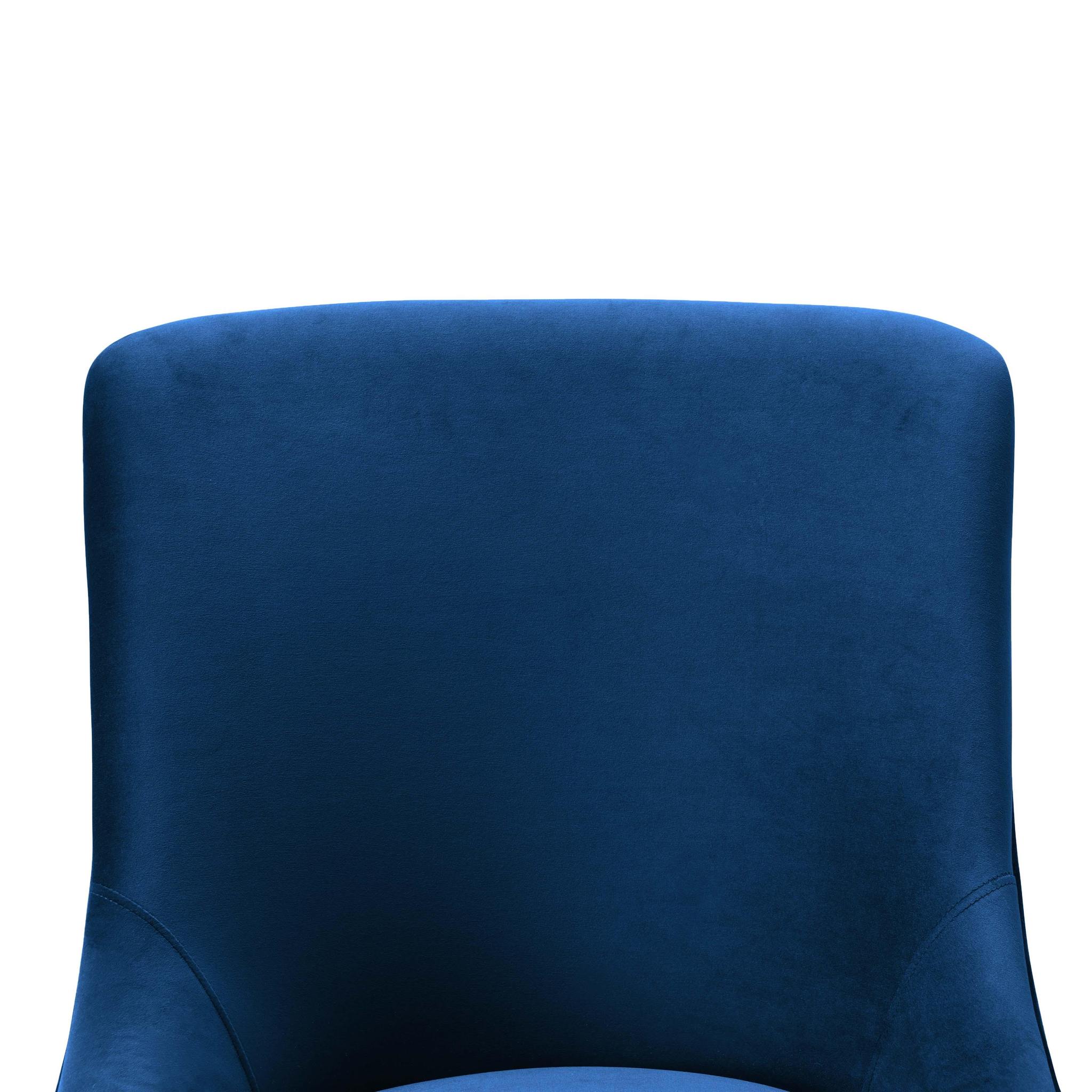 Beatrix Navy Office Swivel Chair - Image 5