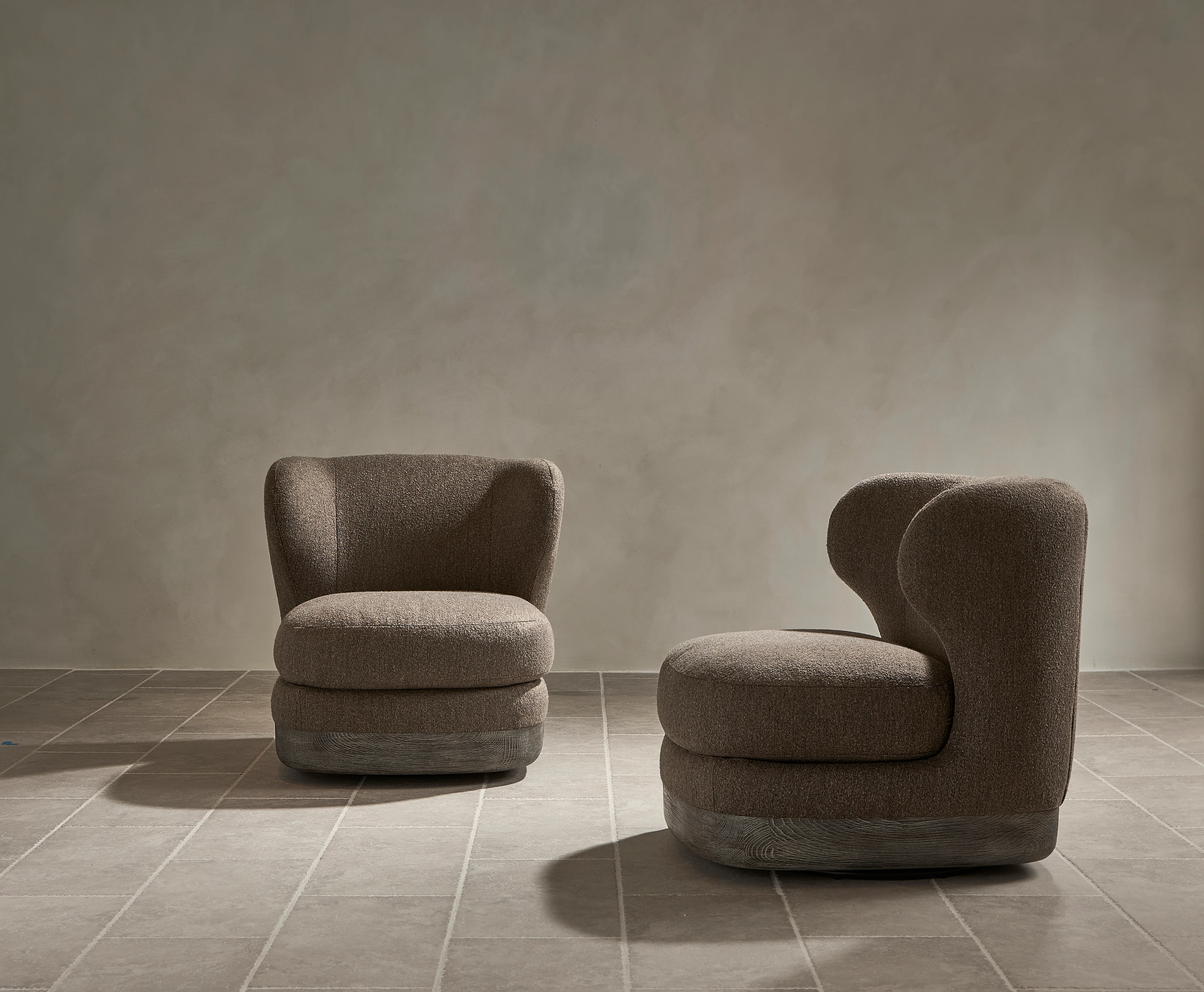 Beck Fabric Swivel Chair - Image 10