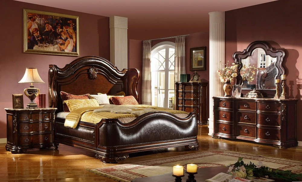 Bella 5 Pc King Bed Dark Walnut - Image 13