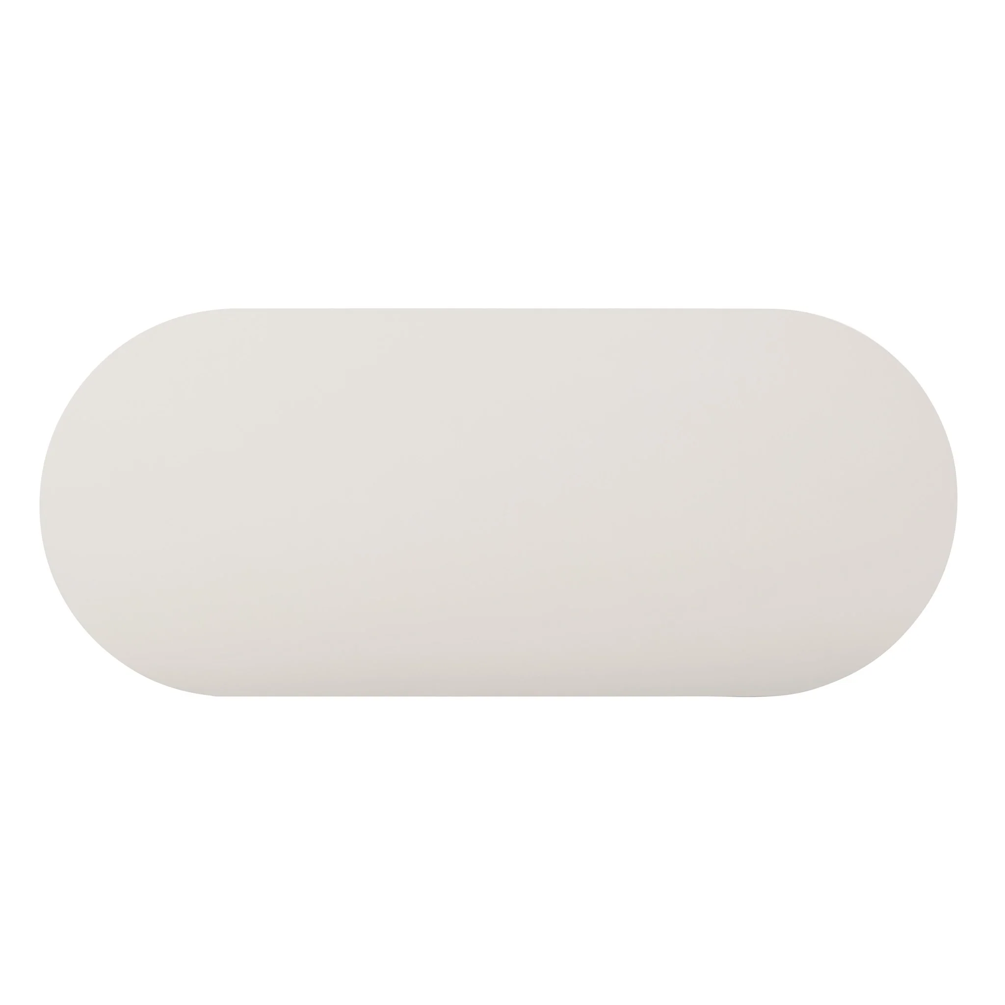 Bella Cream Oval Coffee Table - Image 4