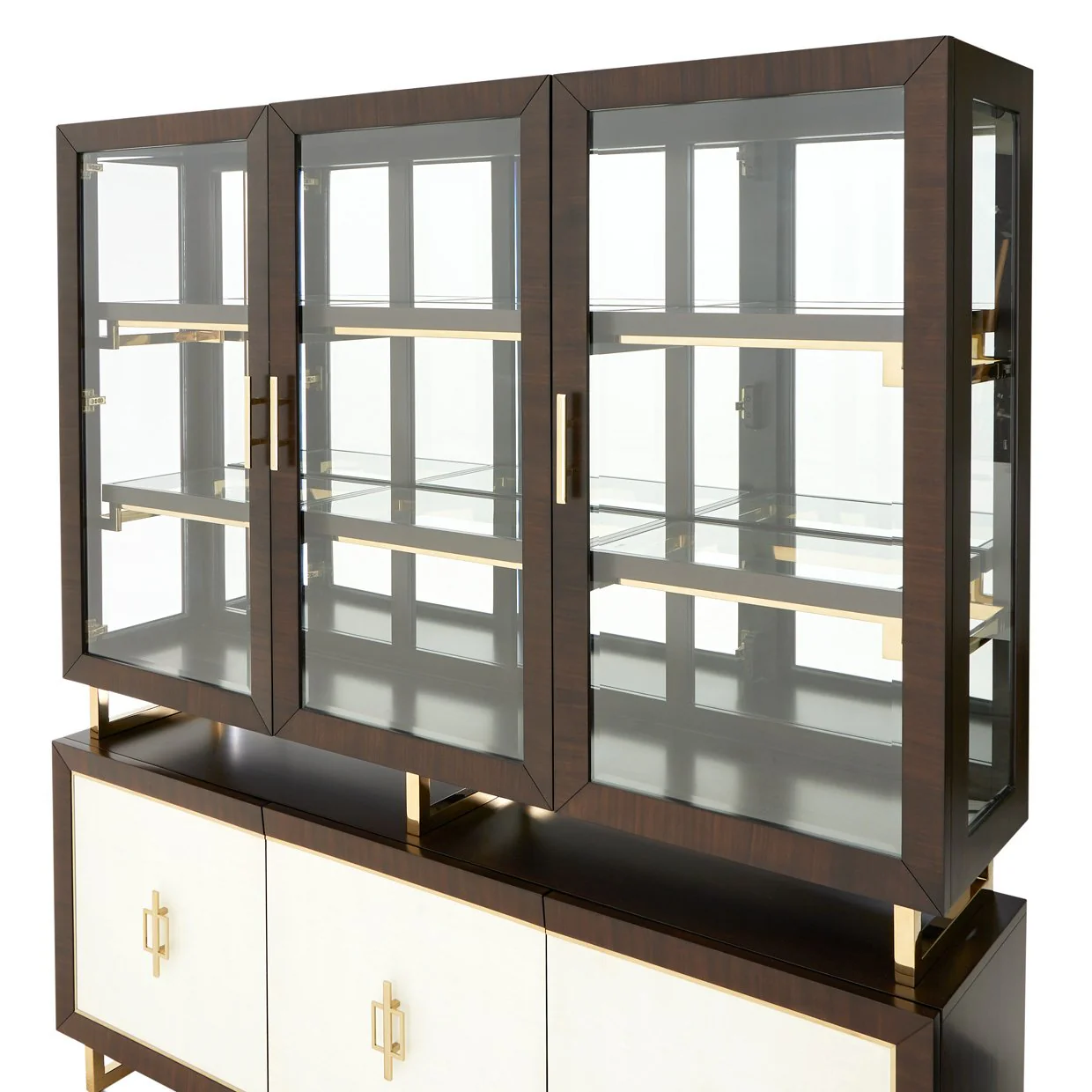 Belmont Place China Cabinet - Espresso - Image 6