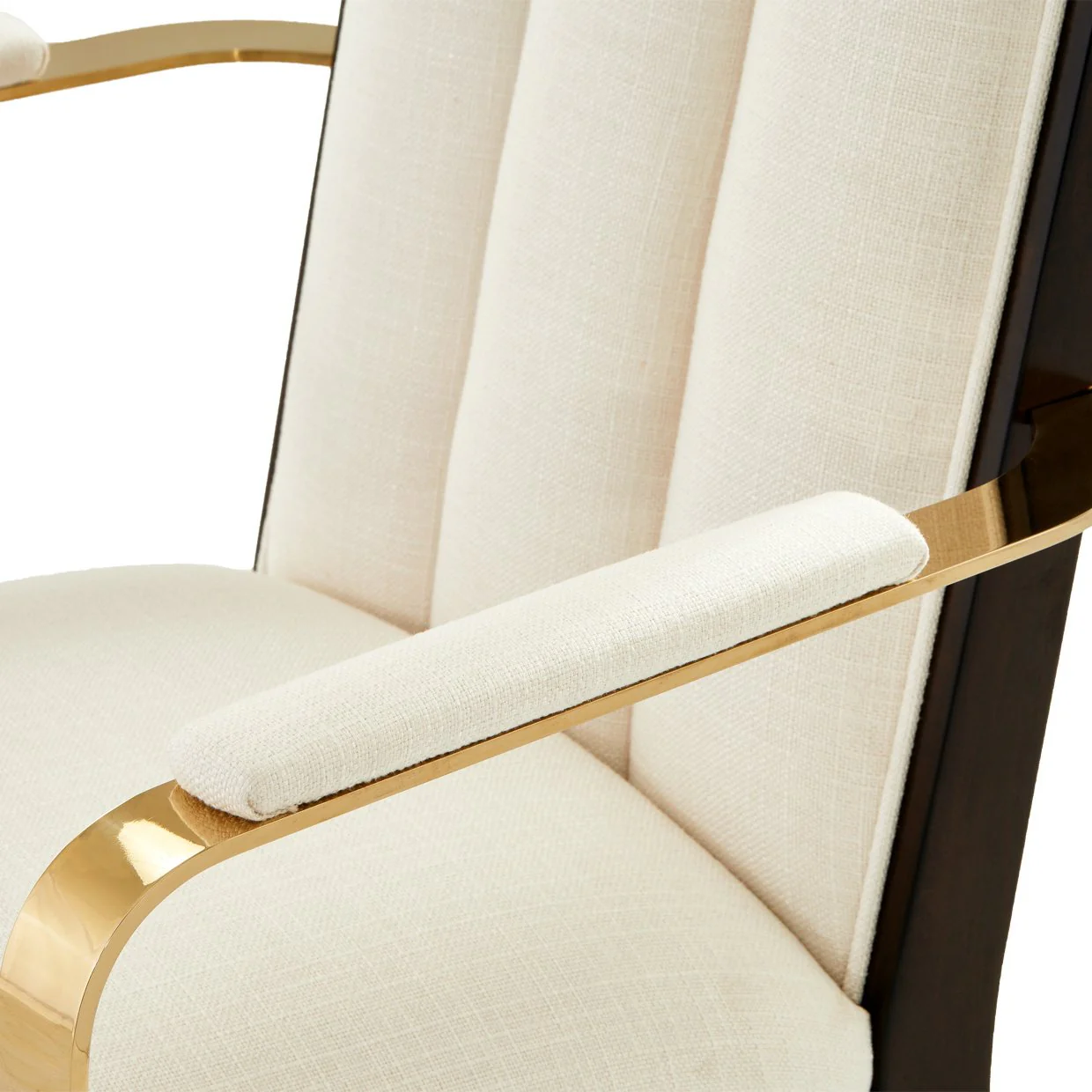 Belmont Place Dining Arm Chair - Cream/Espresso - Image 12