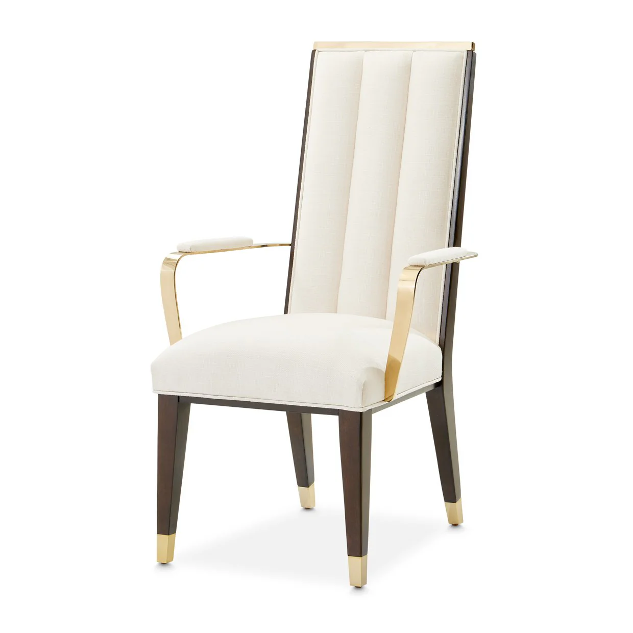 Belmont Place Dining Arm Chair - Cream/Espresso - Image 15