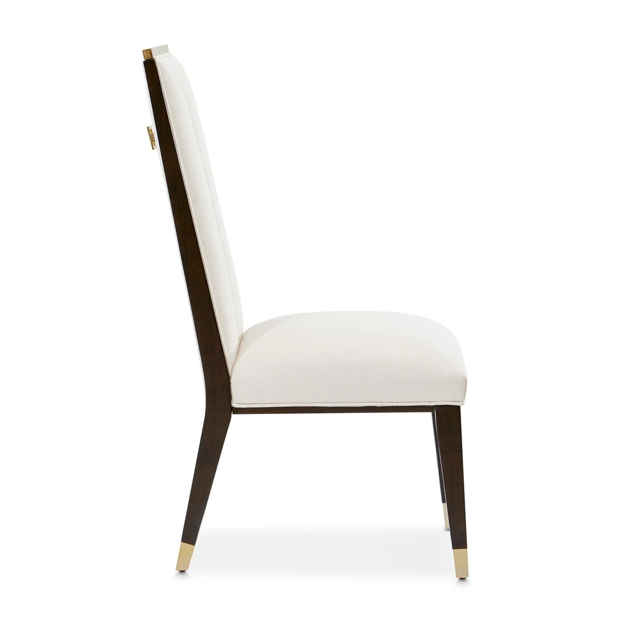 Belmont Place Dining Side Chair - Cream/Espresso - Image 3