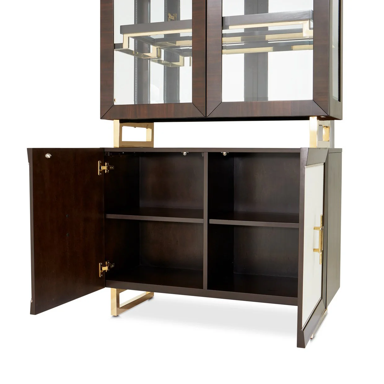 Belmont Place Display Cabinet - Espresso - Image 5