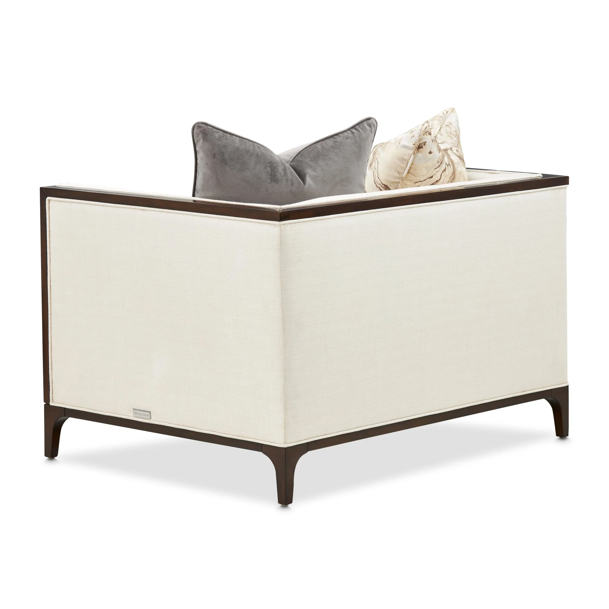 Belmont Place Matching Chair - Cream/Espresso - Image 6