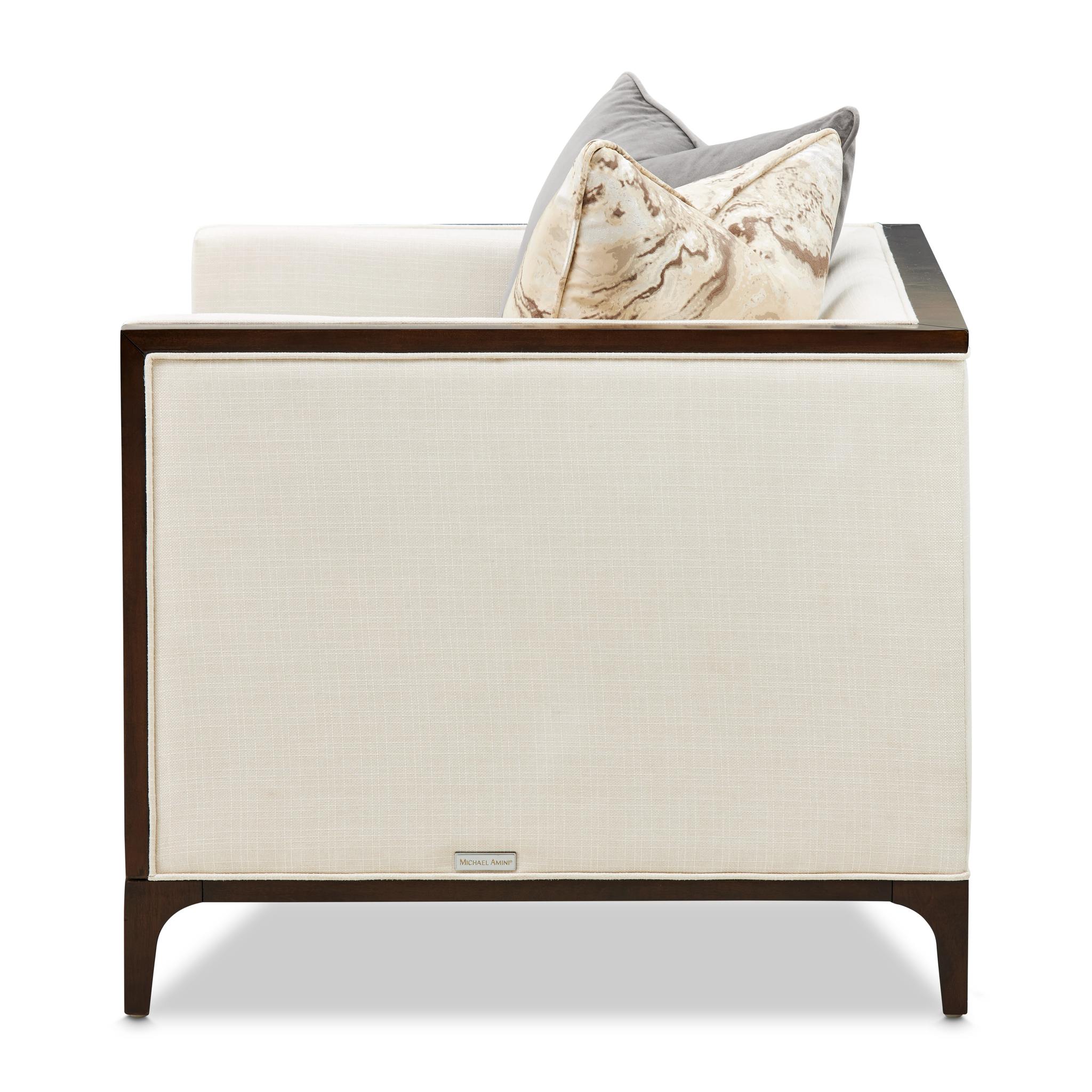 Belmont Place Matching Chair - Cream/Espresso - Image 7