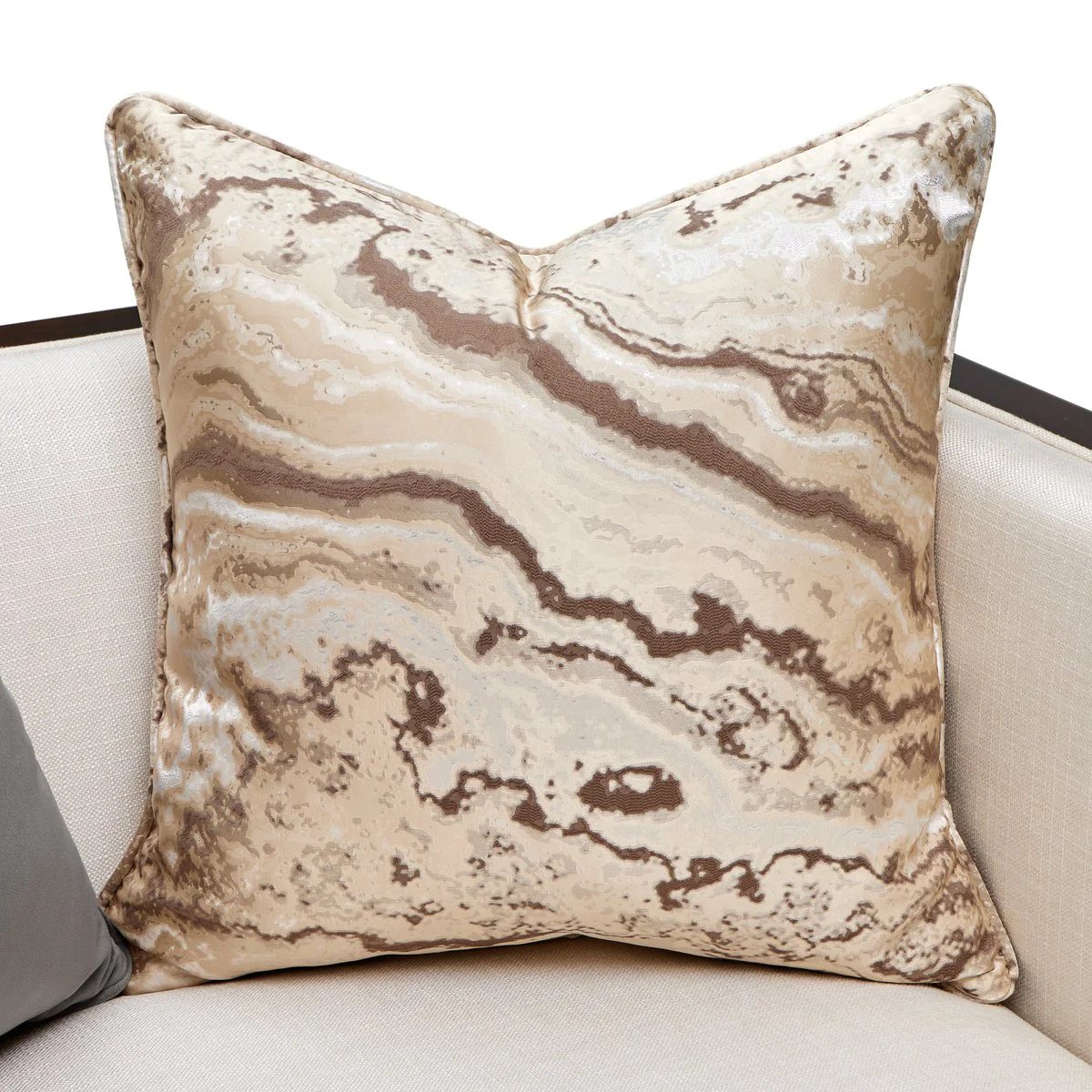Belmont Place Matching Chair - Cream/Espresso - Image 9