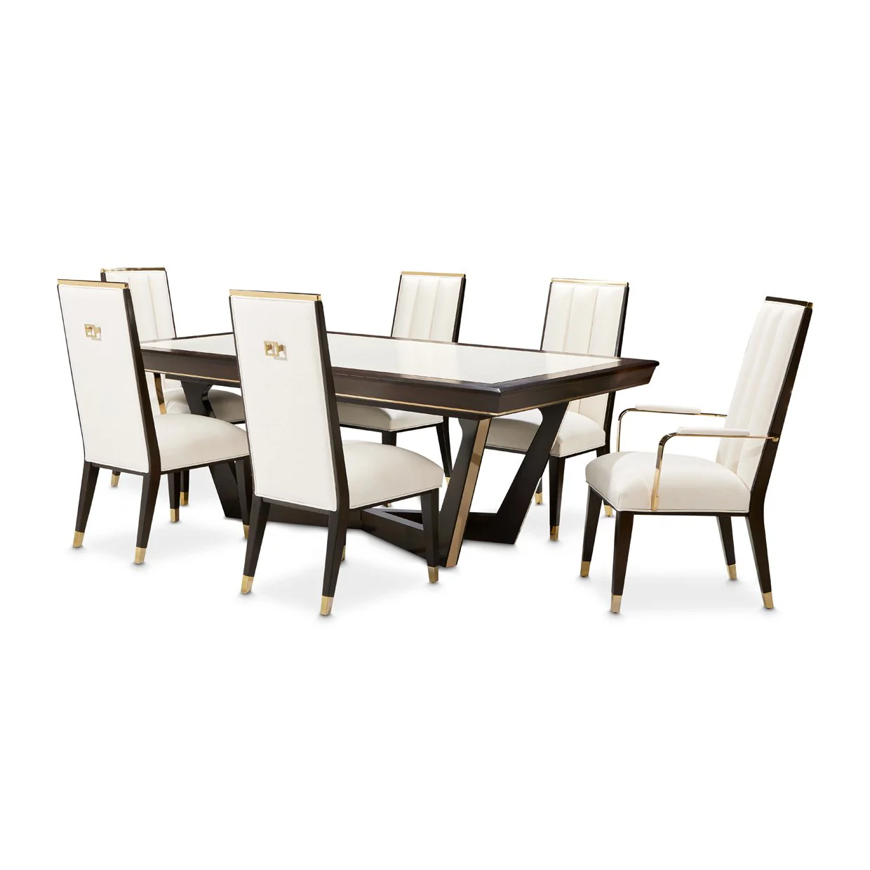 Belmont Place Rectangular Dining Table - Espresso - Image 9