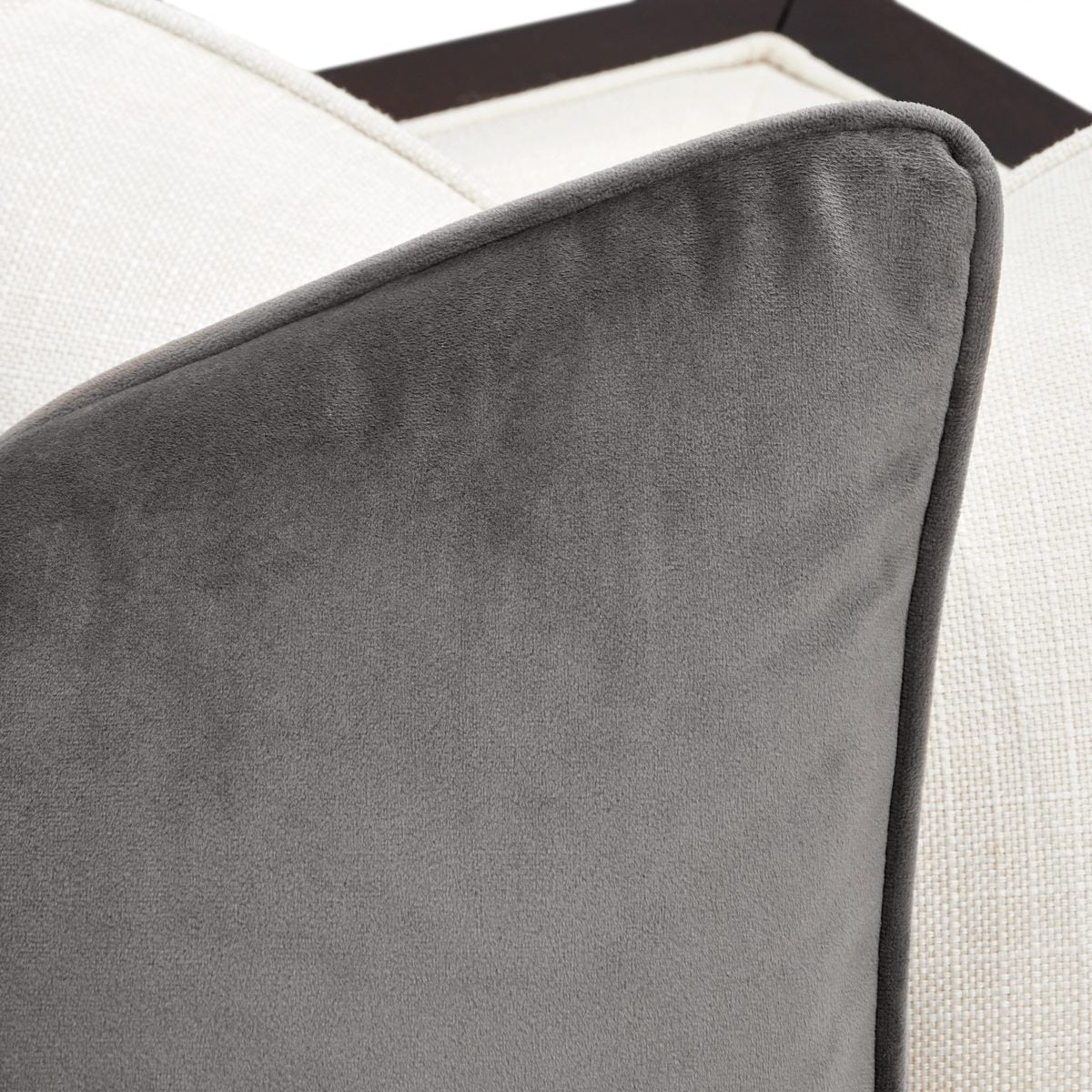 Belmont Place Sofa - Cream/Espresso - Image 10