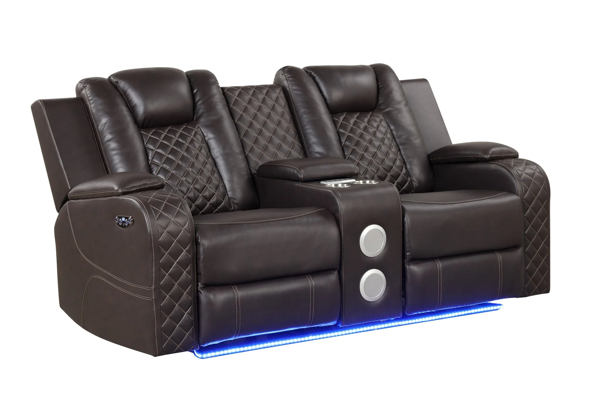 Benz 2PC Living Room Set Brown - Image 6