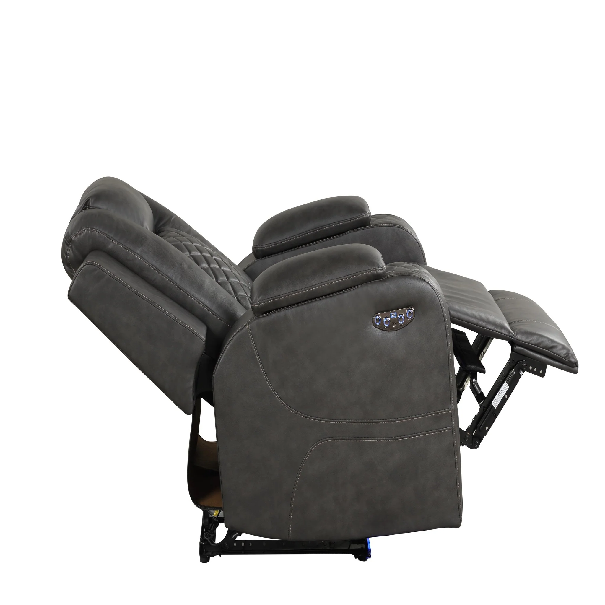Benz 2PC Living Room Set Gray - Image 17
