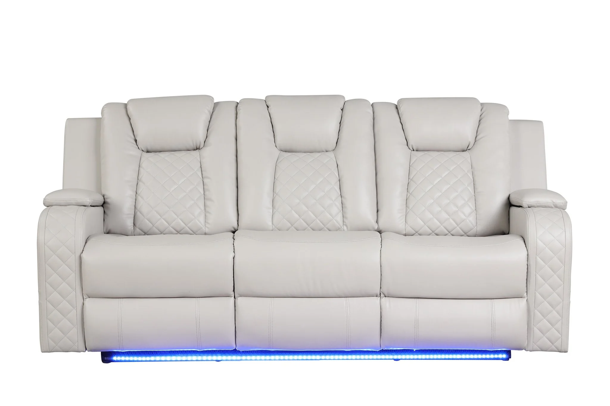Benz 2PC Living Room Set Ice - Image 2