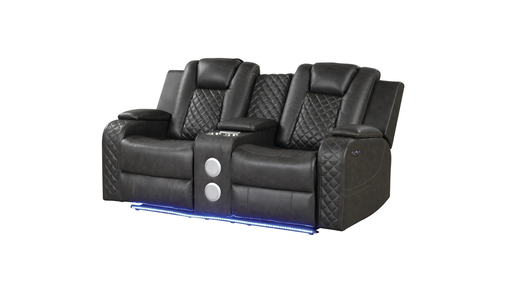 Benz 3 PC Living Room Set Gray - Image 8