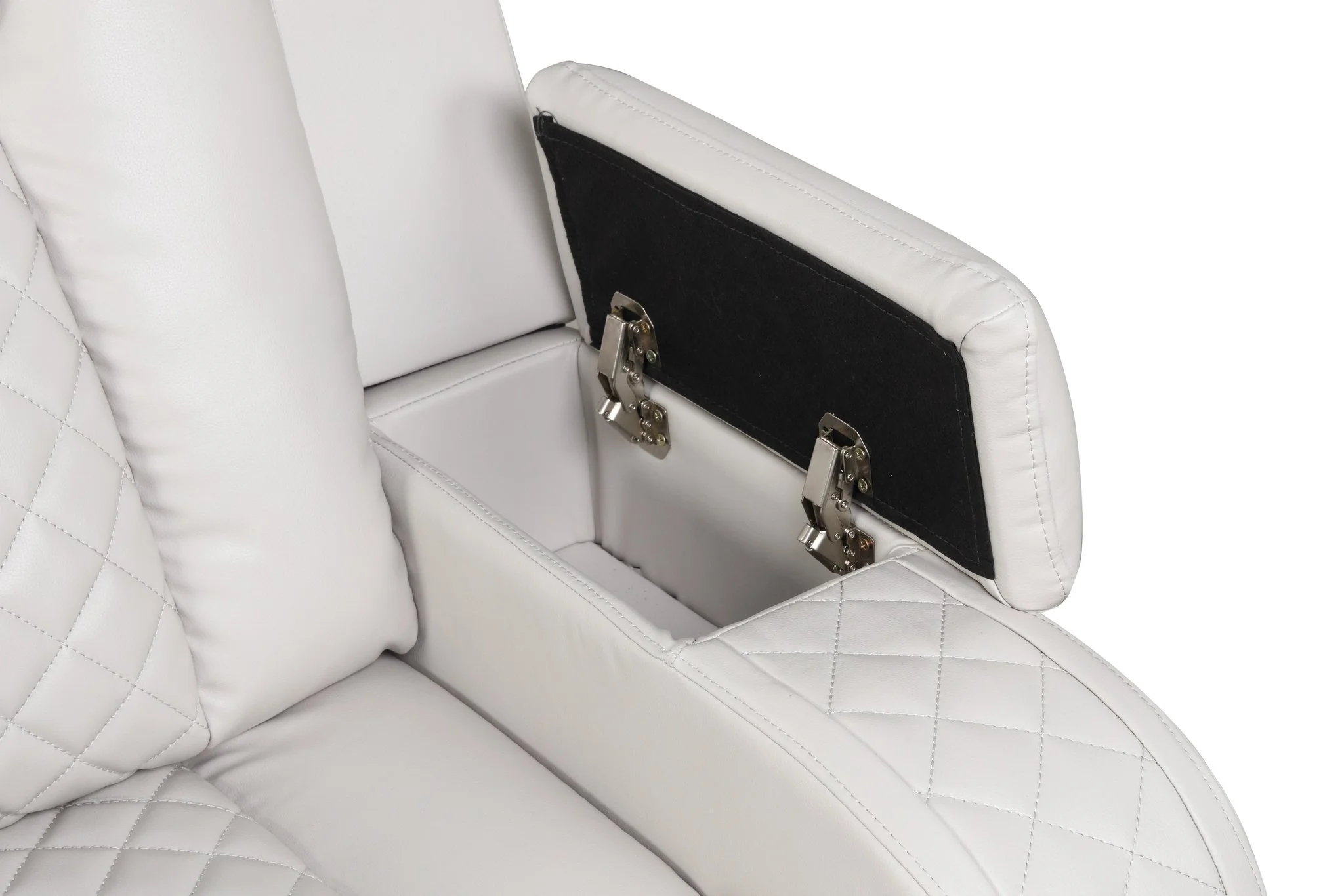 Benz 3 PC Living Room Set Ice - Image 5