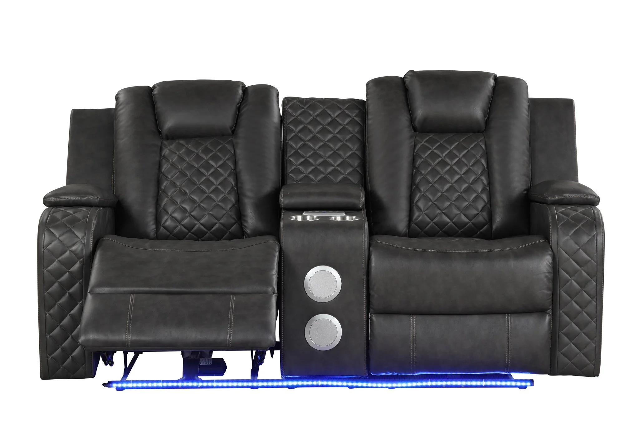 Benz Loveseat Gray - Image 3