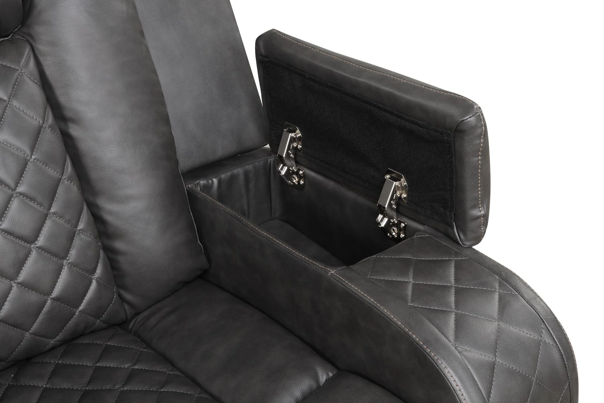 Benz Loveseat Gray - Image 4