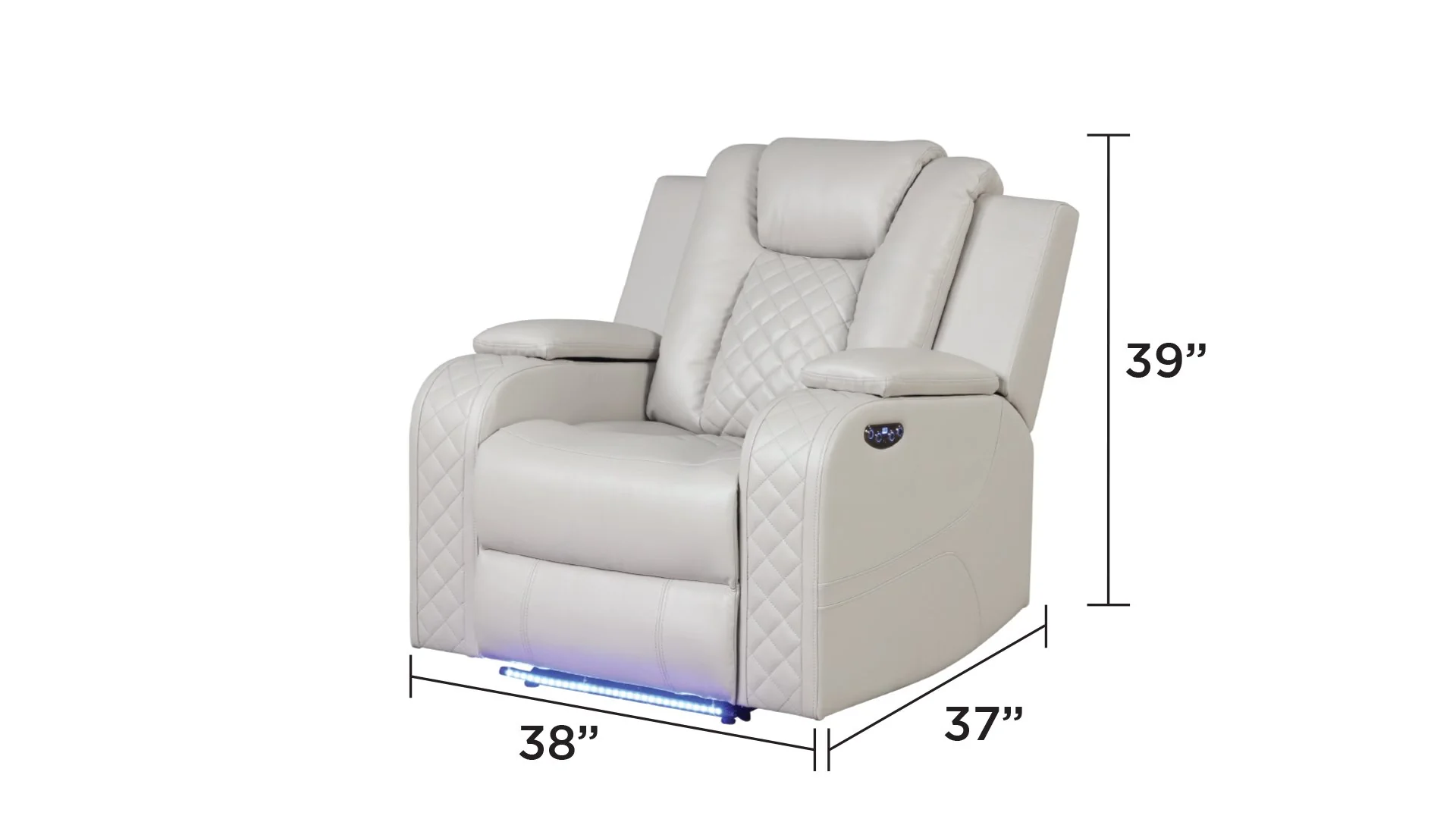Benz Reclining Chair Ice - Image 5