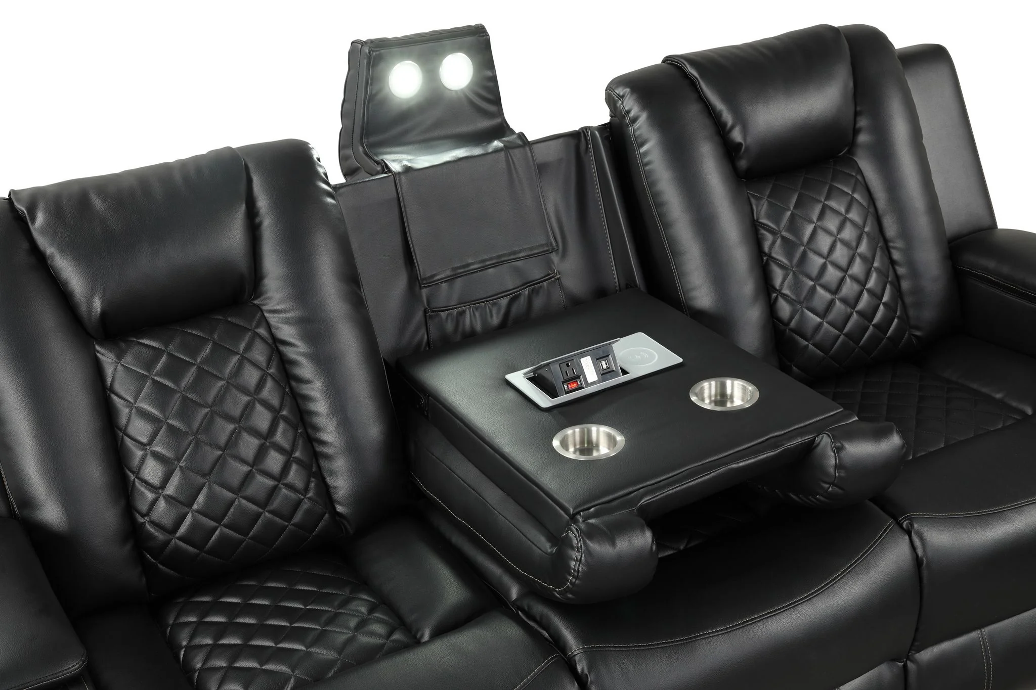 Benz Sofa Black - Image 3
