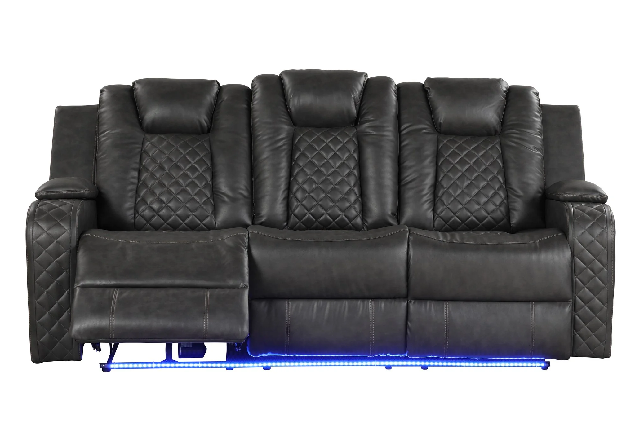 Benz Sofa Gray - Image 4