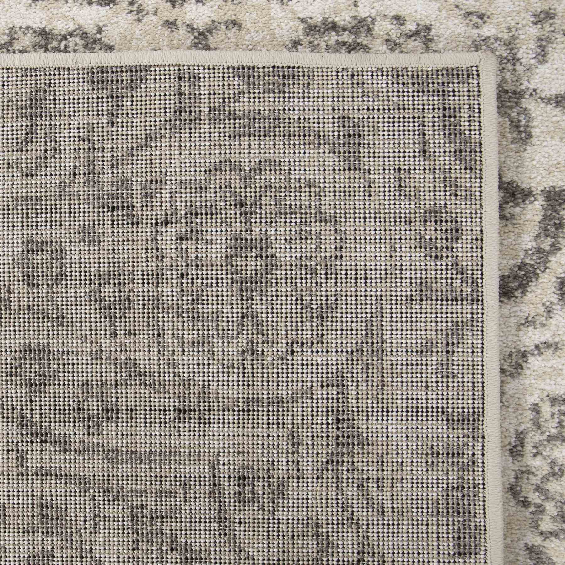 Berkeley Contemporary 8x10 Area Rug in Cream/Gray - Image 2
