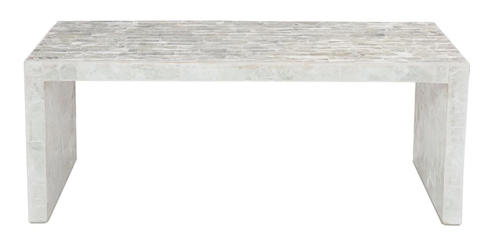 Bernhardt Interiors Levine Cocktail Table in Pewter 369-005