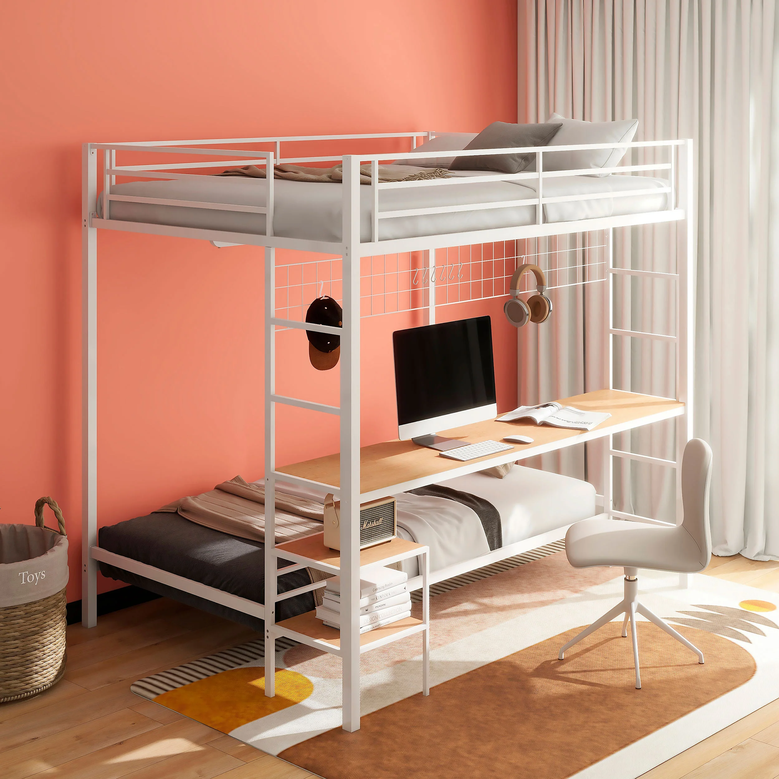 Bettoni Workstation Bunk Bed - Image 11