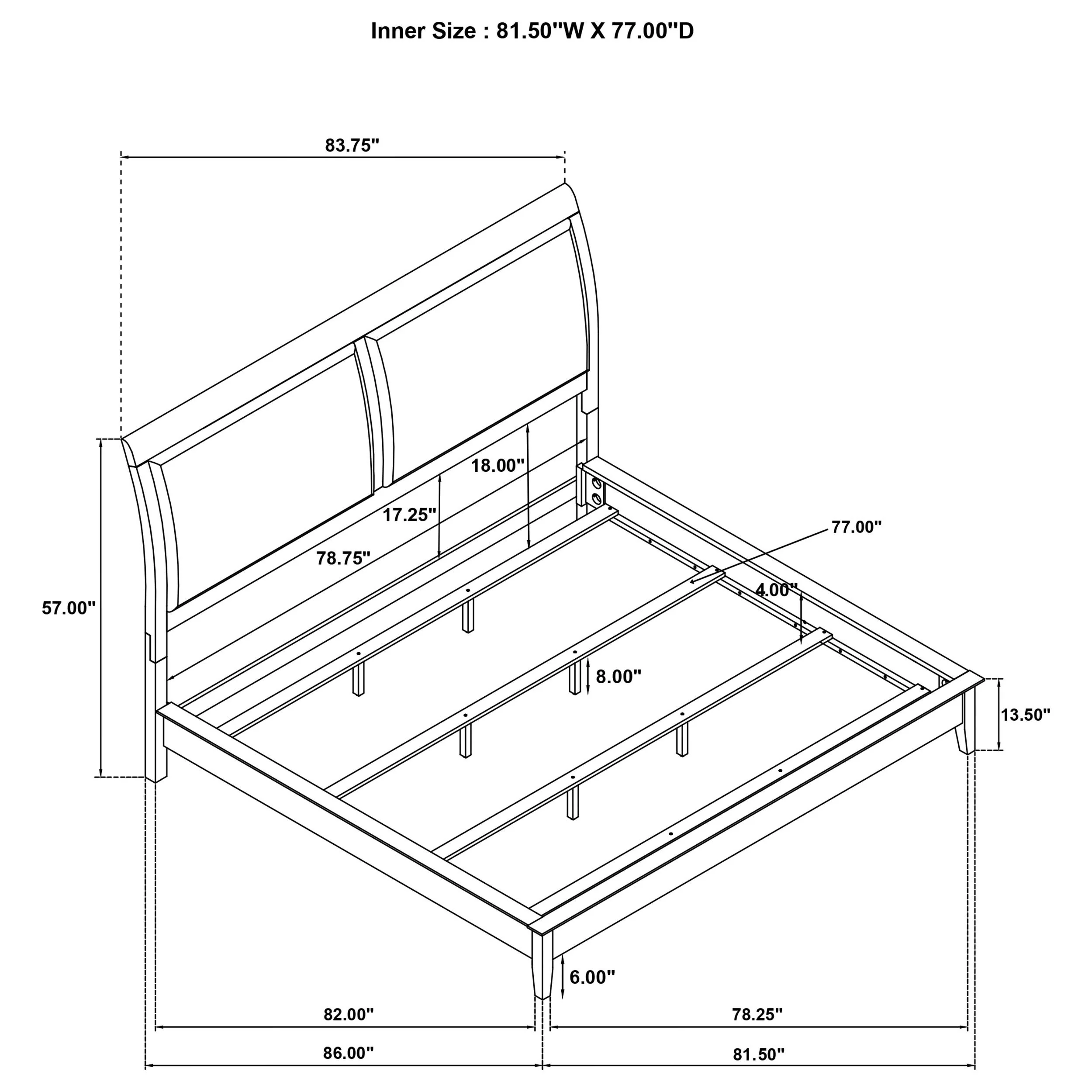 Bexhill Panel Bed - Image 19