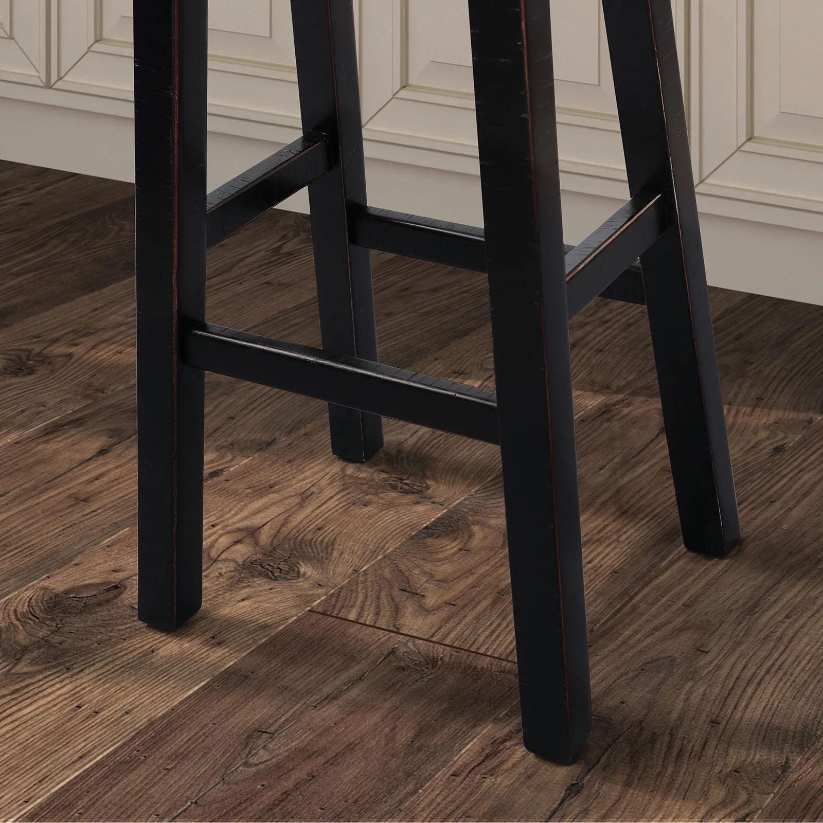 Biasca 24" Stool, (2/CTN), Black - Image 4