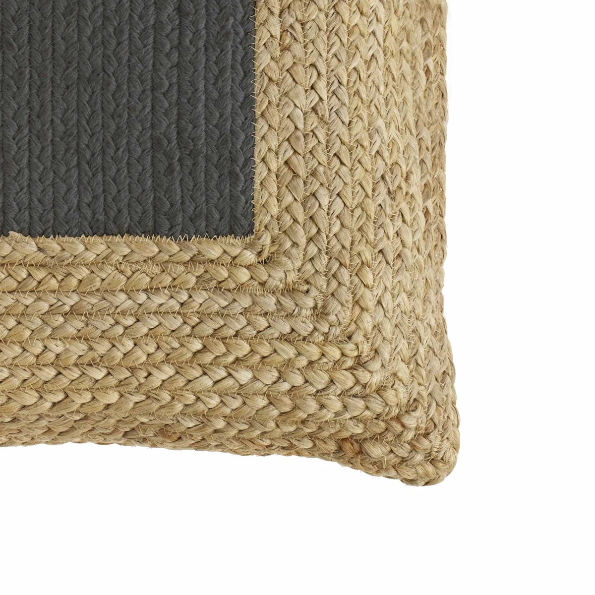 Blank Mind Black Square Accent Pillow - Image 5