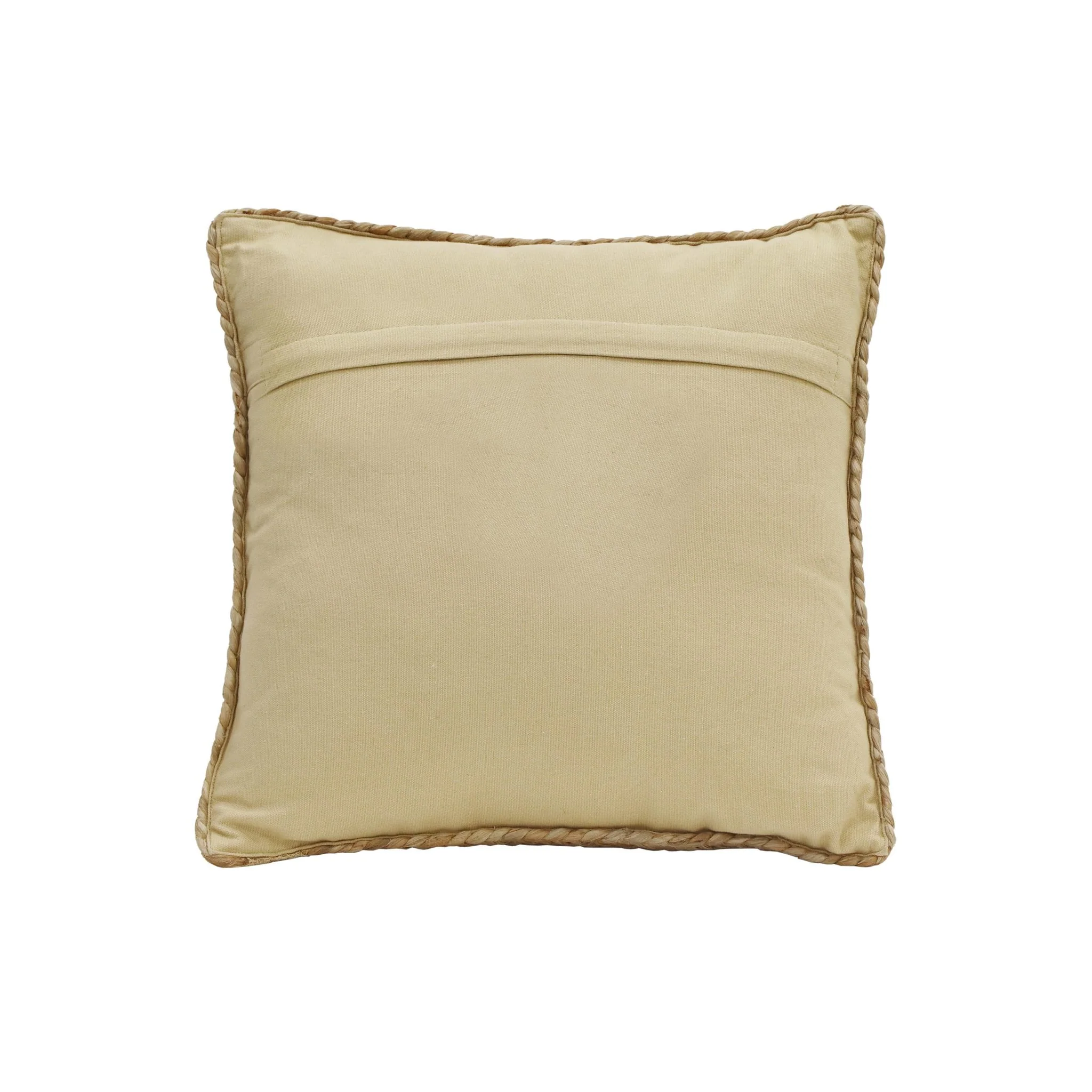Blank Mind White Square Accent Pillow - Image 4